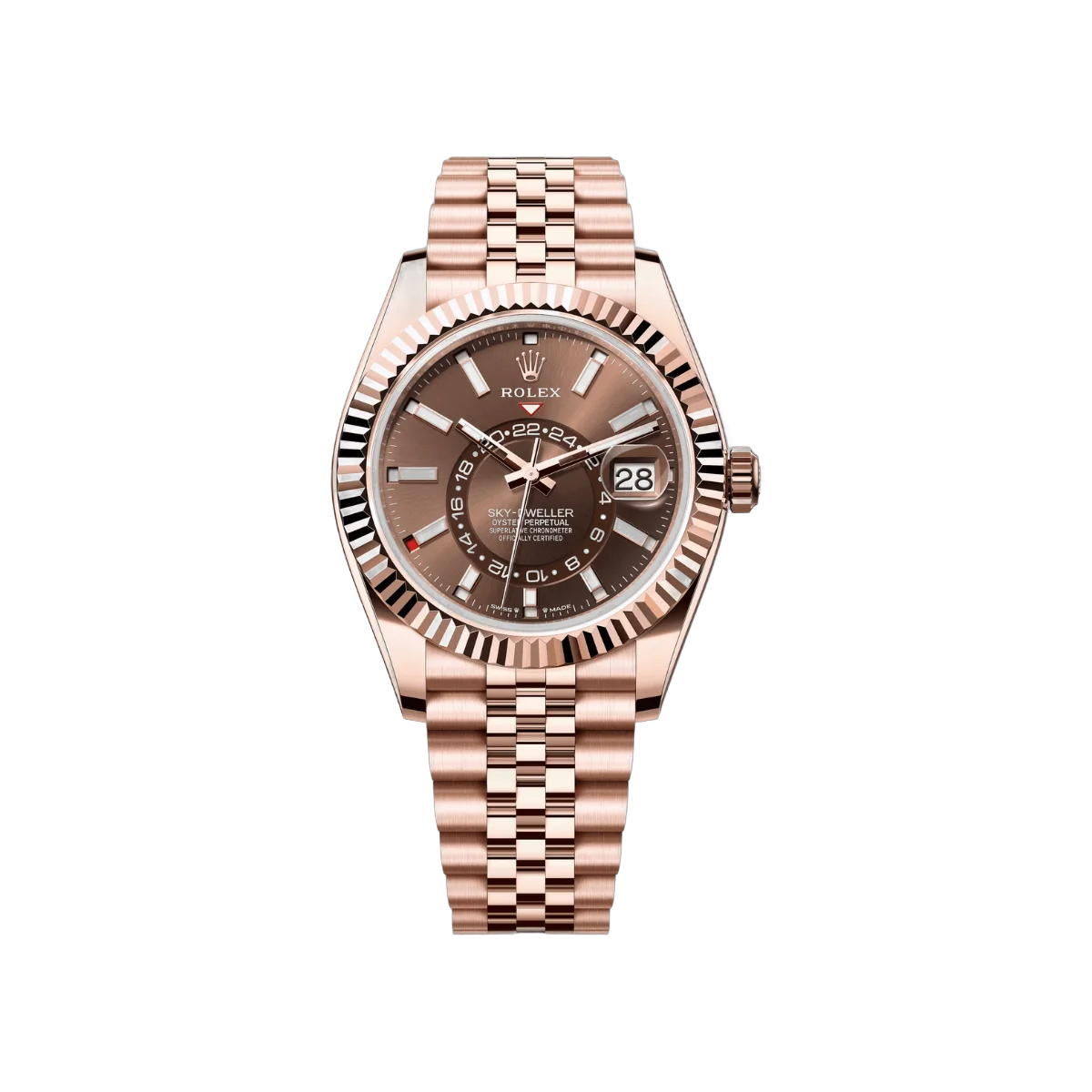 Rolex Sky-Dweller 336935-0006 Everose-Gold Schokoladenzifferblatt 42mm Herrenuhr