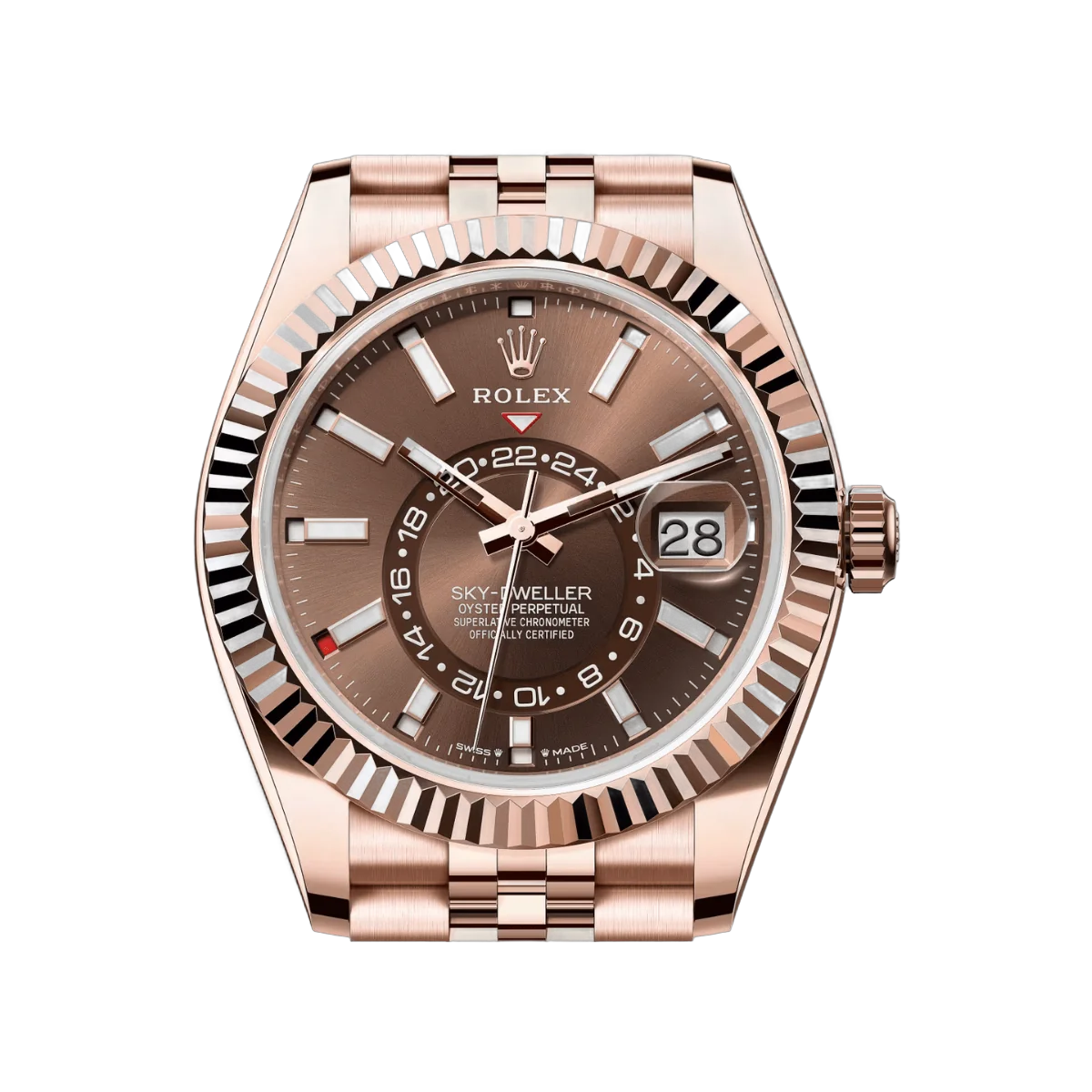Rolex Sky-Dweller 336935-0006 Everose-Gold Schokoladenzifferblatt 42mm Herrenuhr