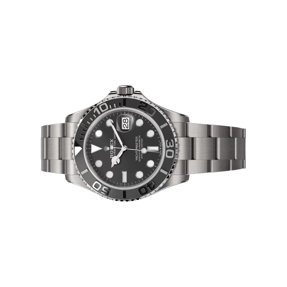 Rolex Yacht Master 42 226627-0001 RLX Titanium Intense Black Dial 42mm Men’s Watch