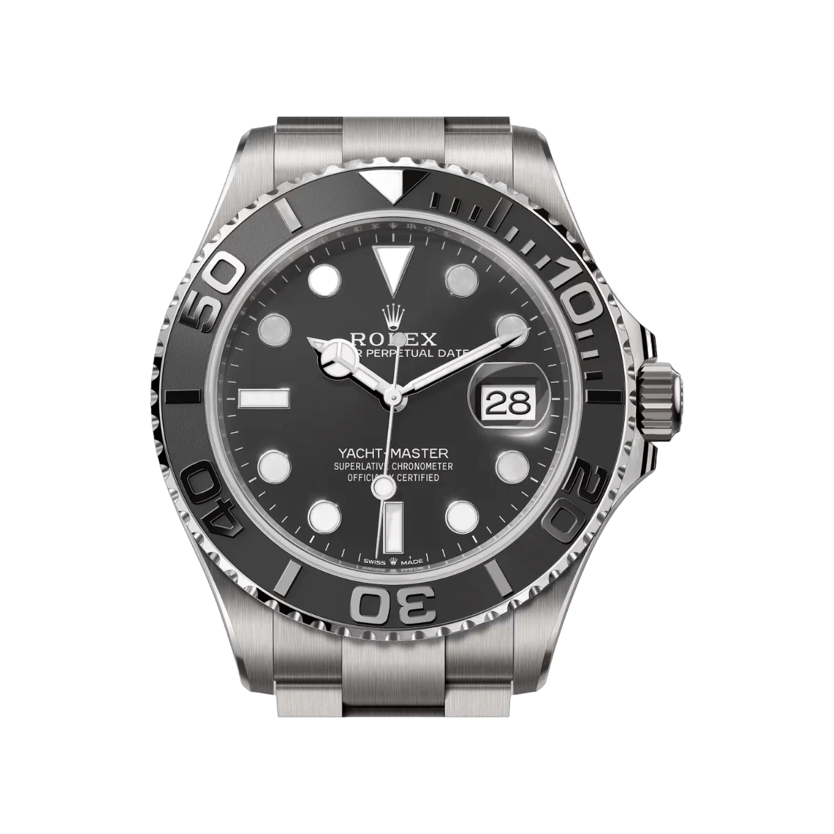 Rolex Yacht Master 42 226627-0001 RLX Titanium Intense Black Dial 42mm Men’s Watch