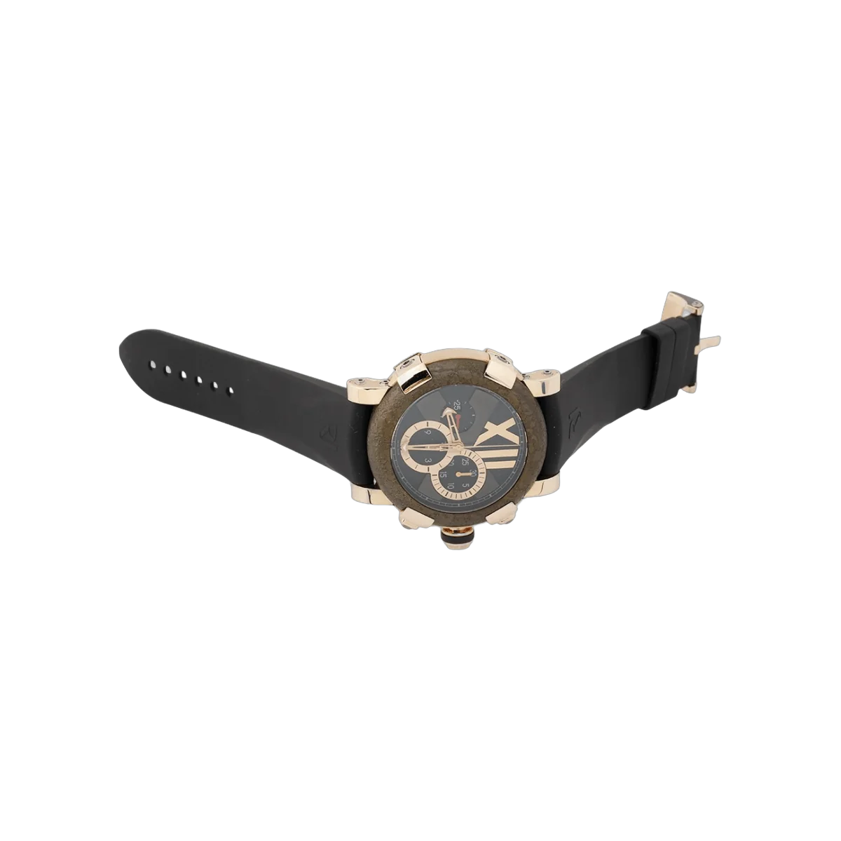 Romain Jerome Titanic DNA CH.T.OXY3.2222.00.BB Chronograph 50mm Black Dial Limited Edition Mens Watch