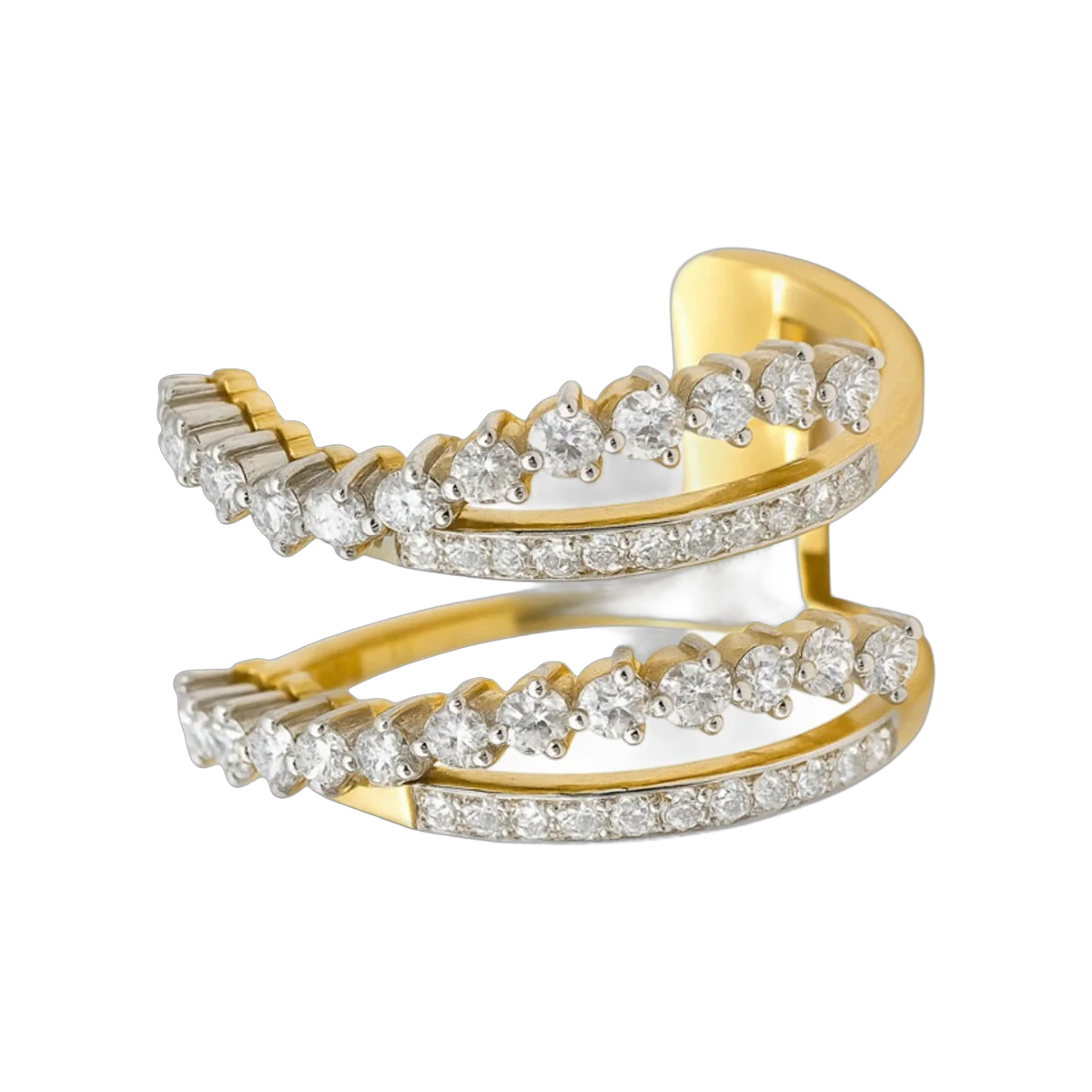 RUNDER RING-HRD-E-F/VS 0.65 KT- A38R,Gesamtgewicht - 6.06gm