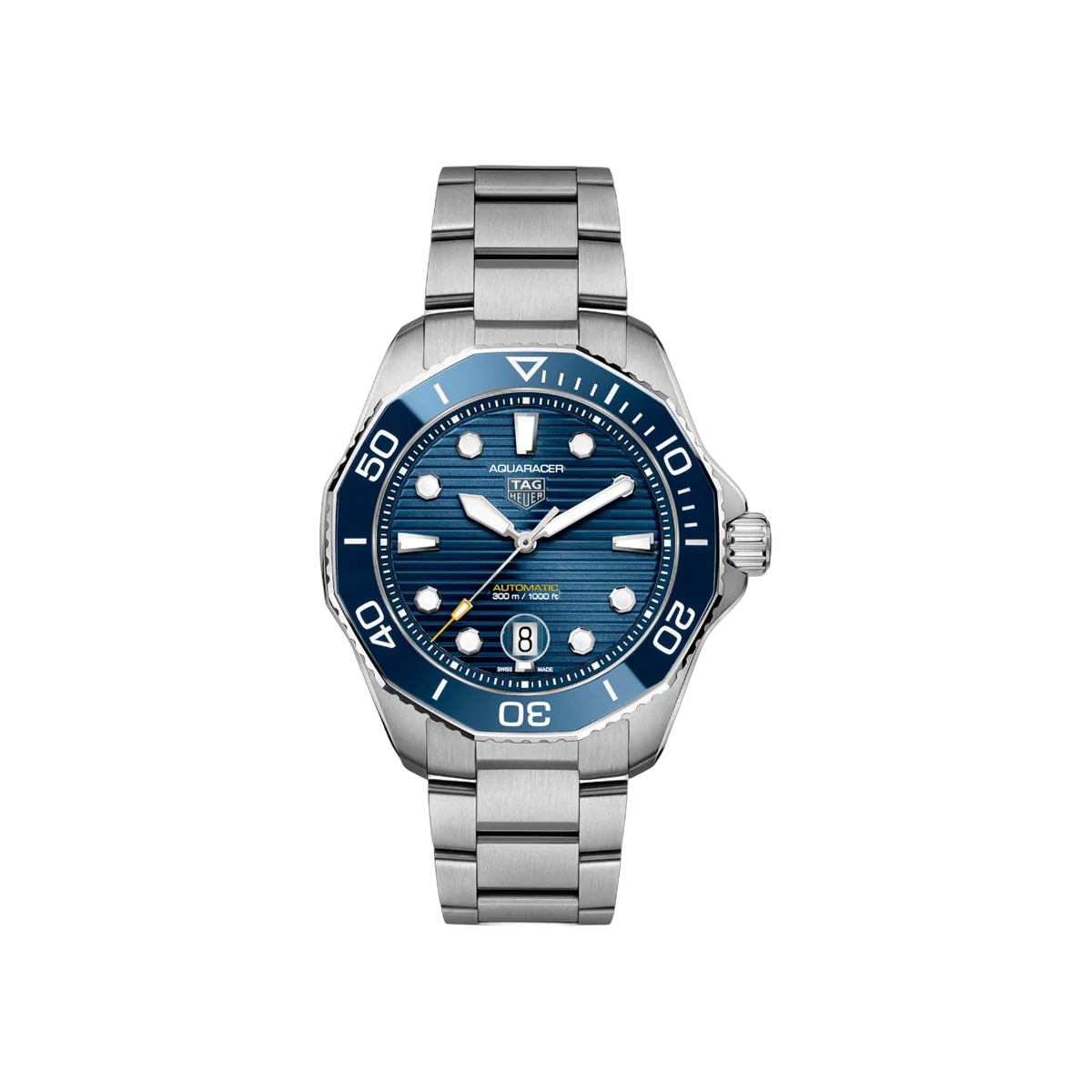 Tag Heuer Aquaracer Professional 300 Date WBP201B.BA0632 Stainless Steel 43mm Blue Dial Men's Watch