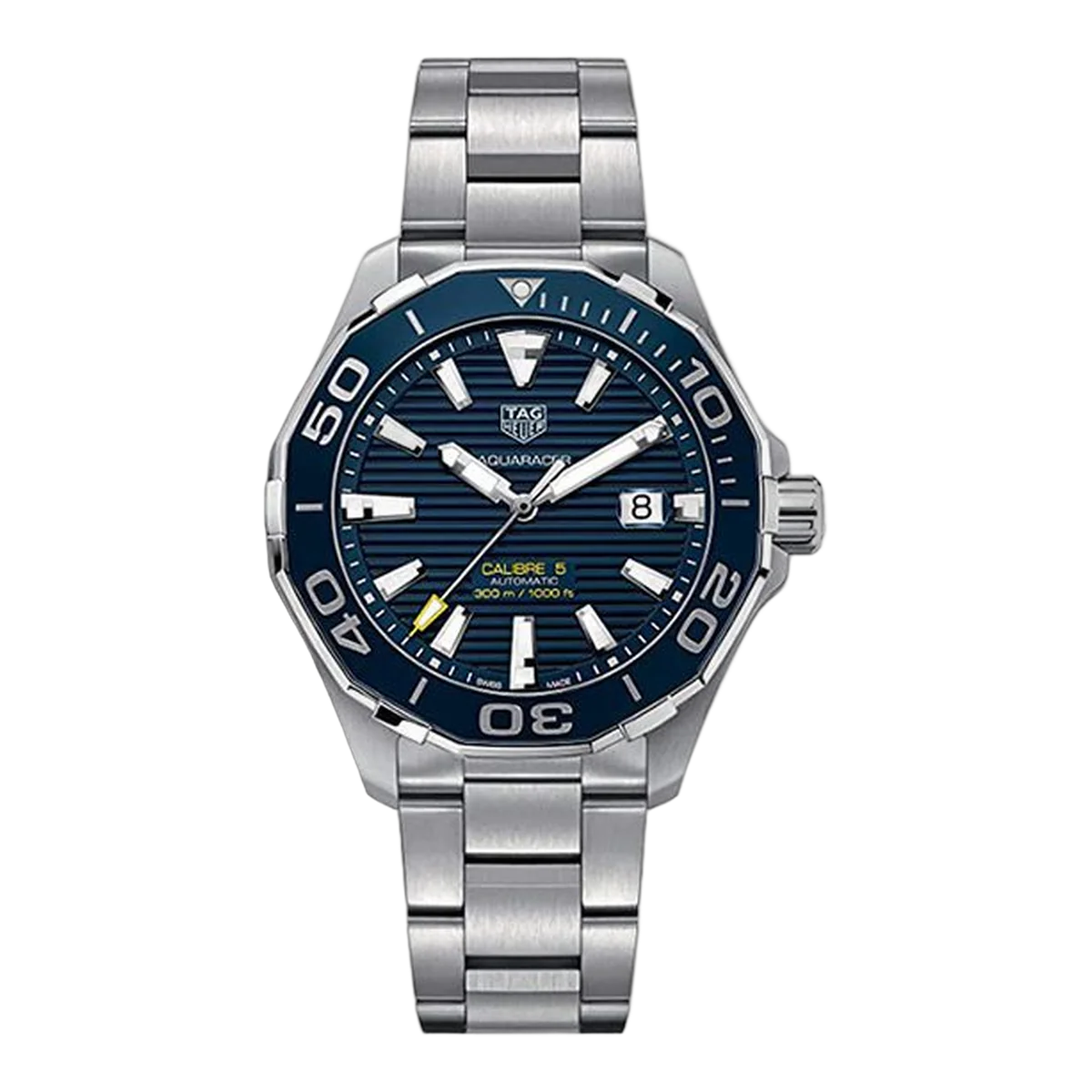 تاغ هوير Aquaracer Way201B.Ba0927 300 M مؤشر أزرق عيار أزرق 5 مينا أزرق تلقائي