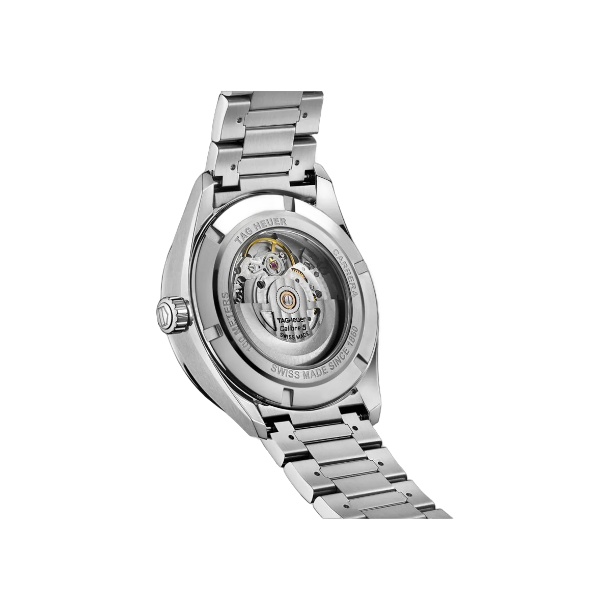 Tag Heuer Carrera WBN2013.BA0640 Day-Date Stainless Steel Black Dial 41mm Men's Watch – additional product photo 2