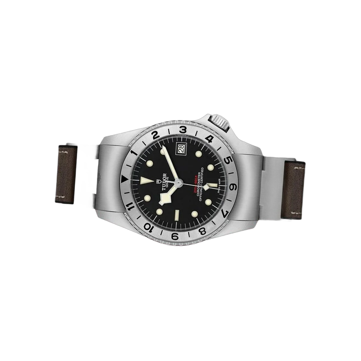 Tudor Heritage Black Bay 70150-0001 Edelstahl 42mm Schwarzes Zifferblatt Herrenuhr