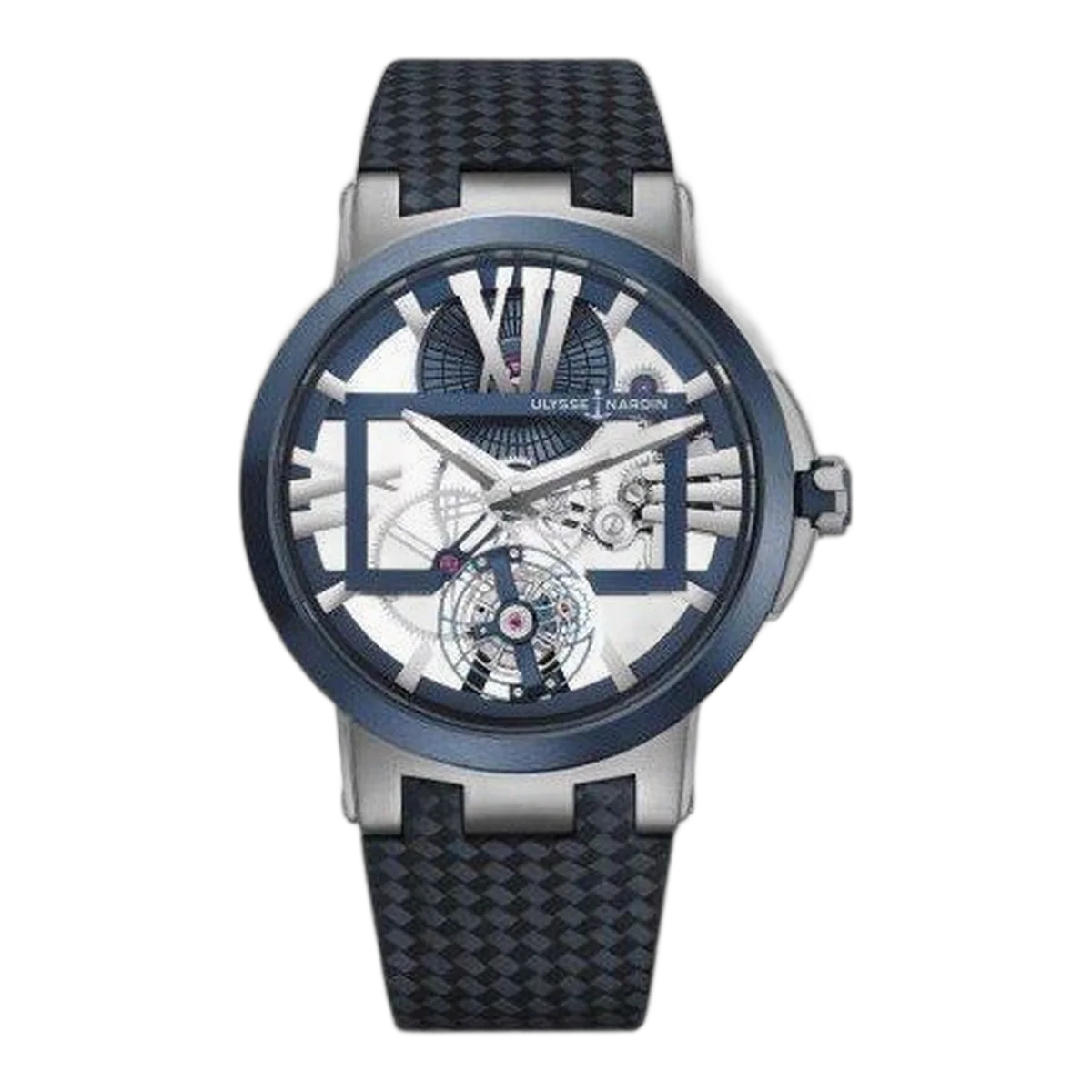 Ulysse Nardin 行政镂空陀飞轮钛金属 45 毫米男士手表