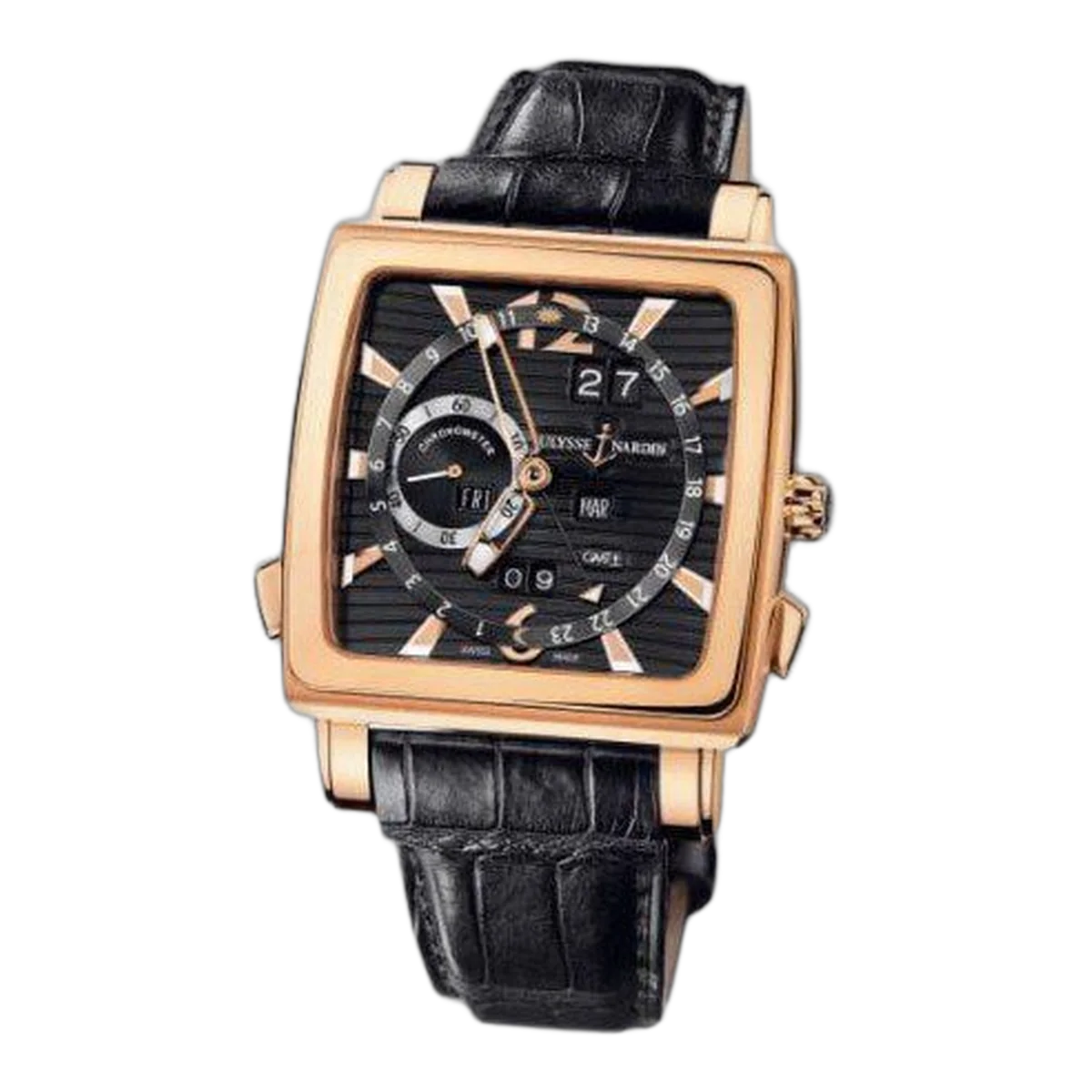 Ulysse Nardin Quadrato 18Kt Rosegold 42Mm Men's Watch