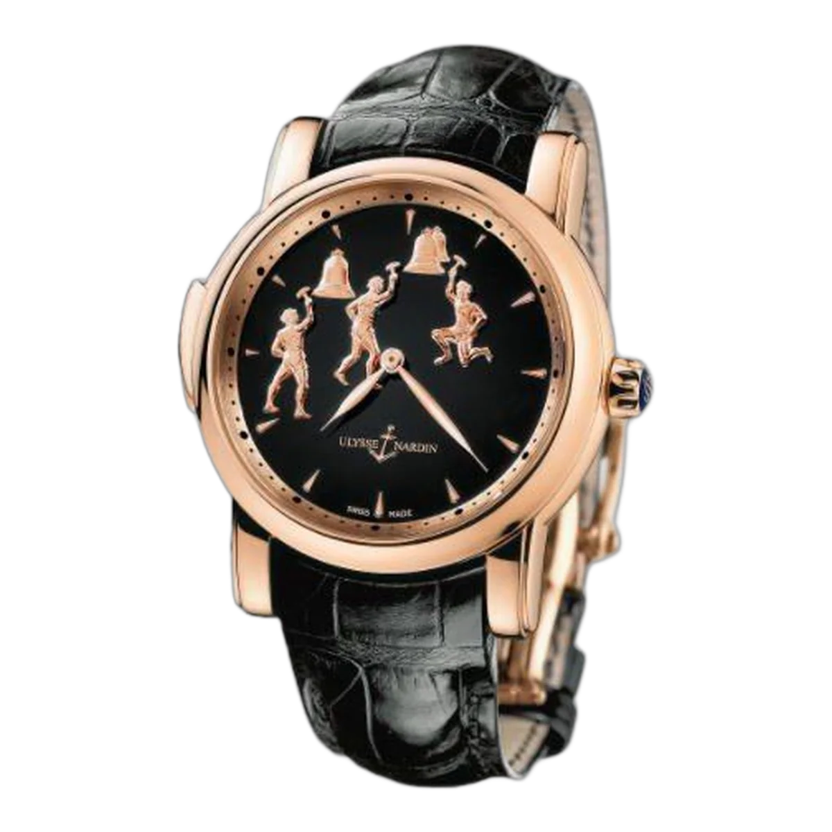 Ulysse Nardin Triple Jack Limited Edition To 50Pcs 18Kt Rose Gold 42Mm Men's Watch