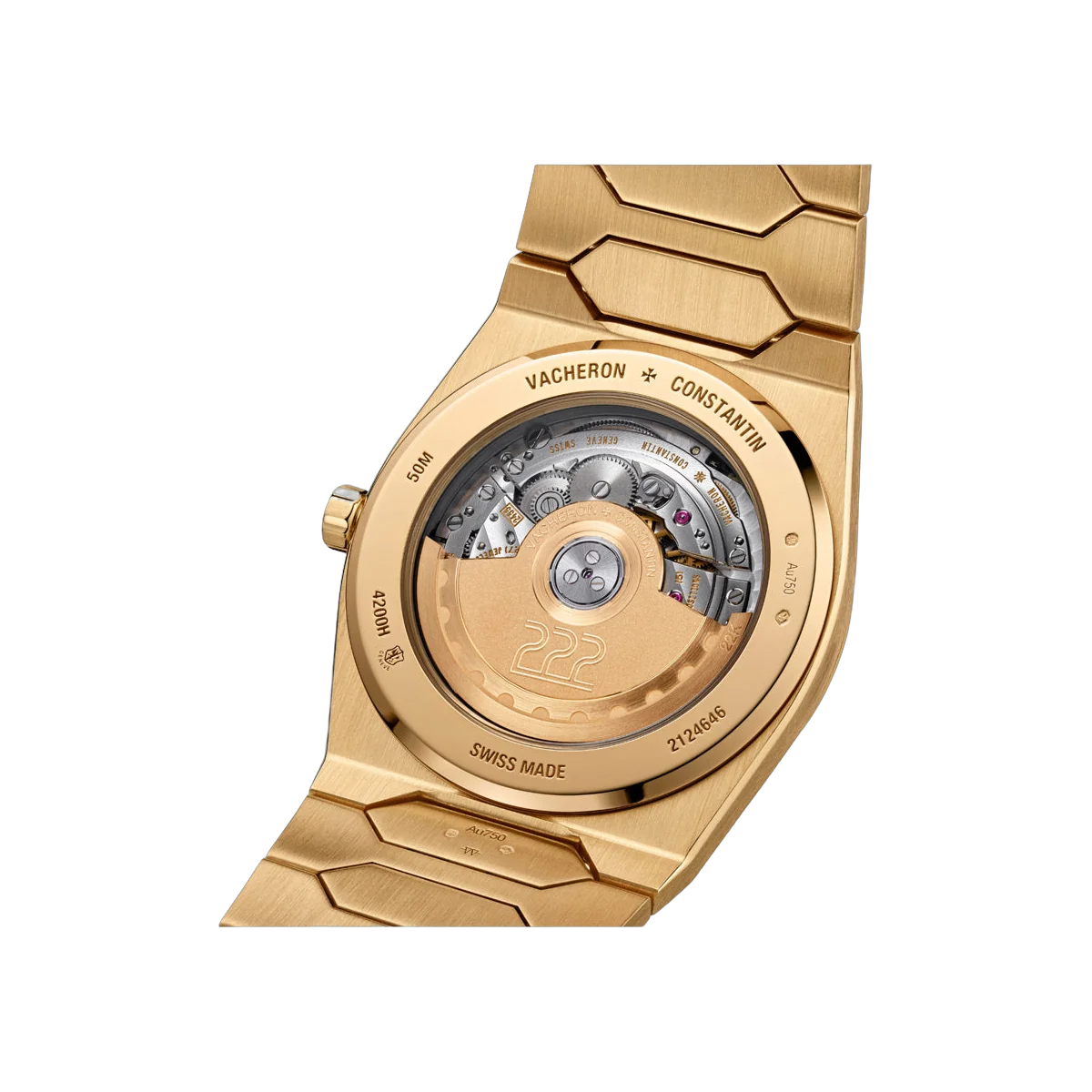 Vacheron Constantin Historiques 222 4200H/222J-B935 Yellow Gold 37mm Gold Dial Ladies Watch – additional product photo 4
