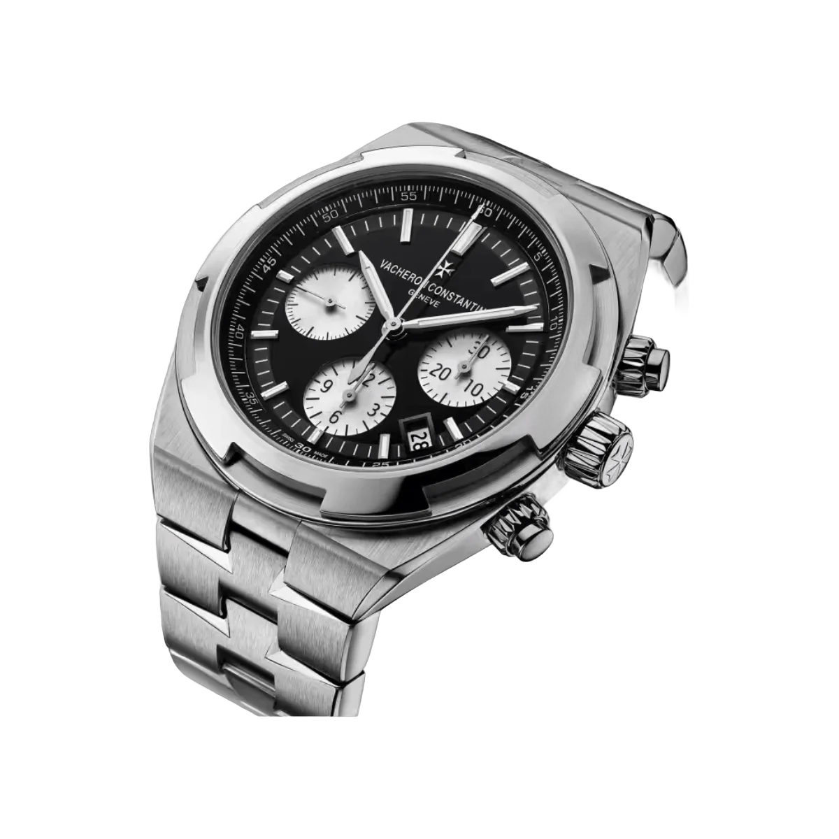Vacheron Constantin Overseas 5520V/210A-B481 Chronograph 42,5mm Schwarzes Zifferblatt Herrenuhr