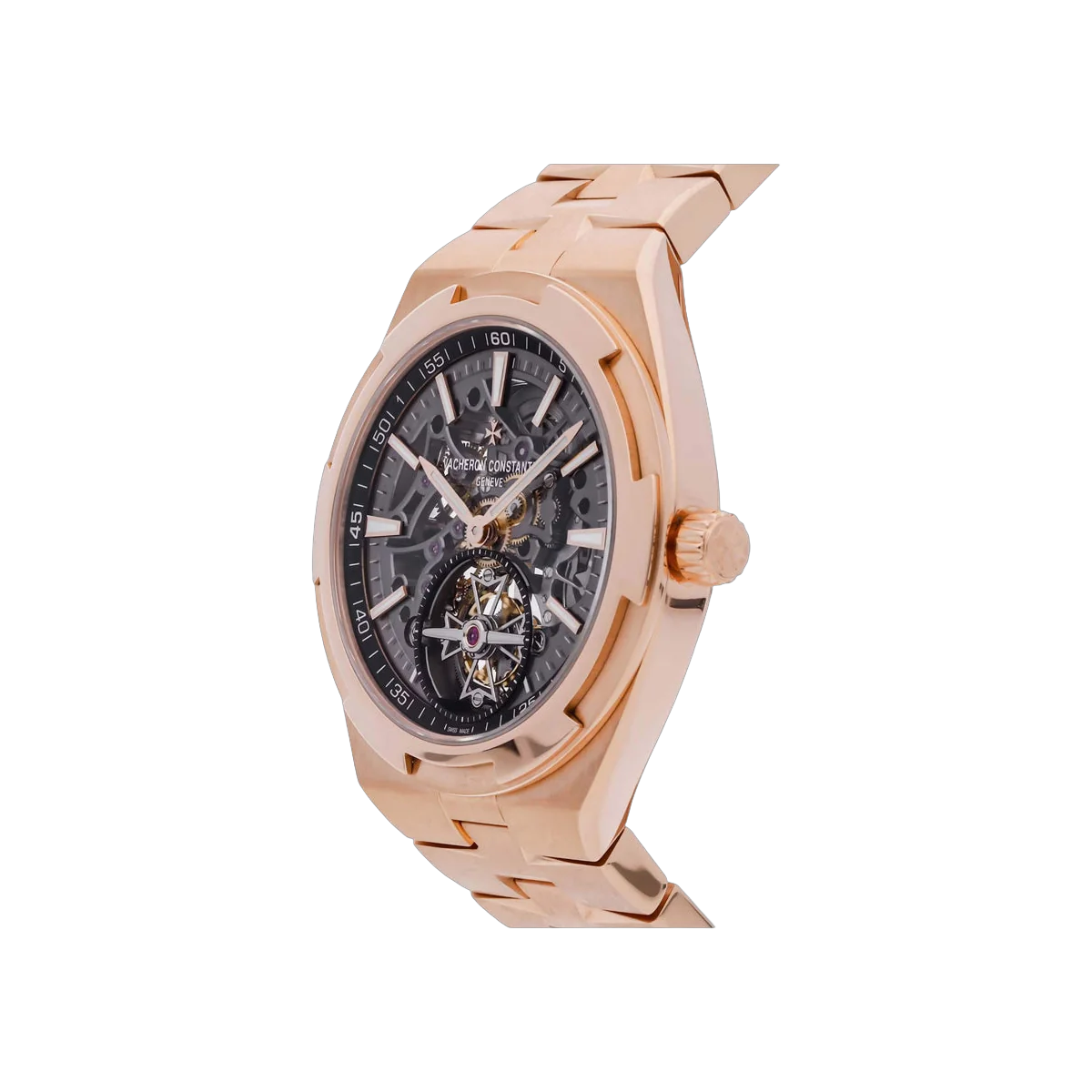 Vacheron Constantin Overseas 6000V/110R-B934 Tourbillon Roségold 42,5mm Skelettzifferblatt Herrenuhr