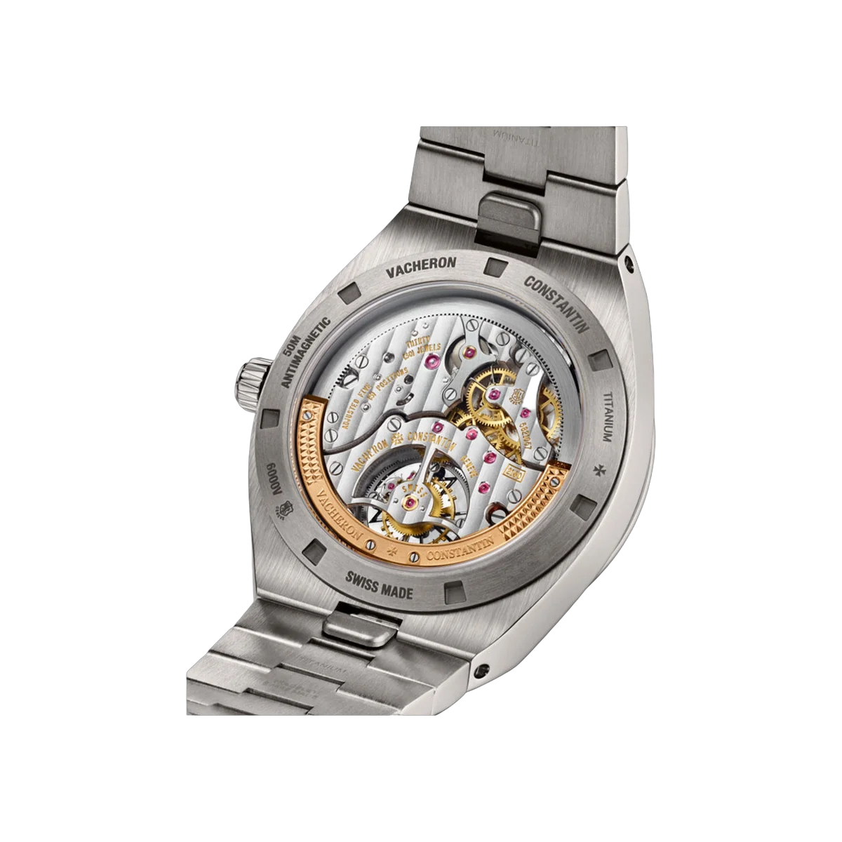 Vacheron Constantin Overseas 6000V/210T-H032 Tourbillon Edelstahl 42,5mm Blaues Zifferblatt Herrenuhr