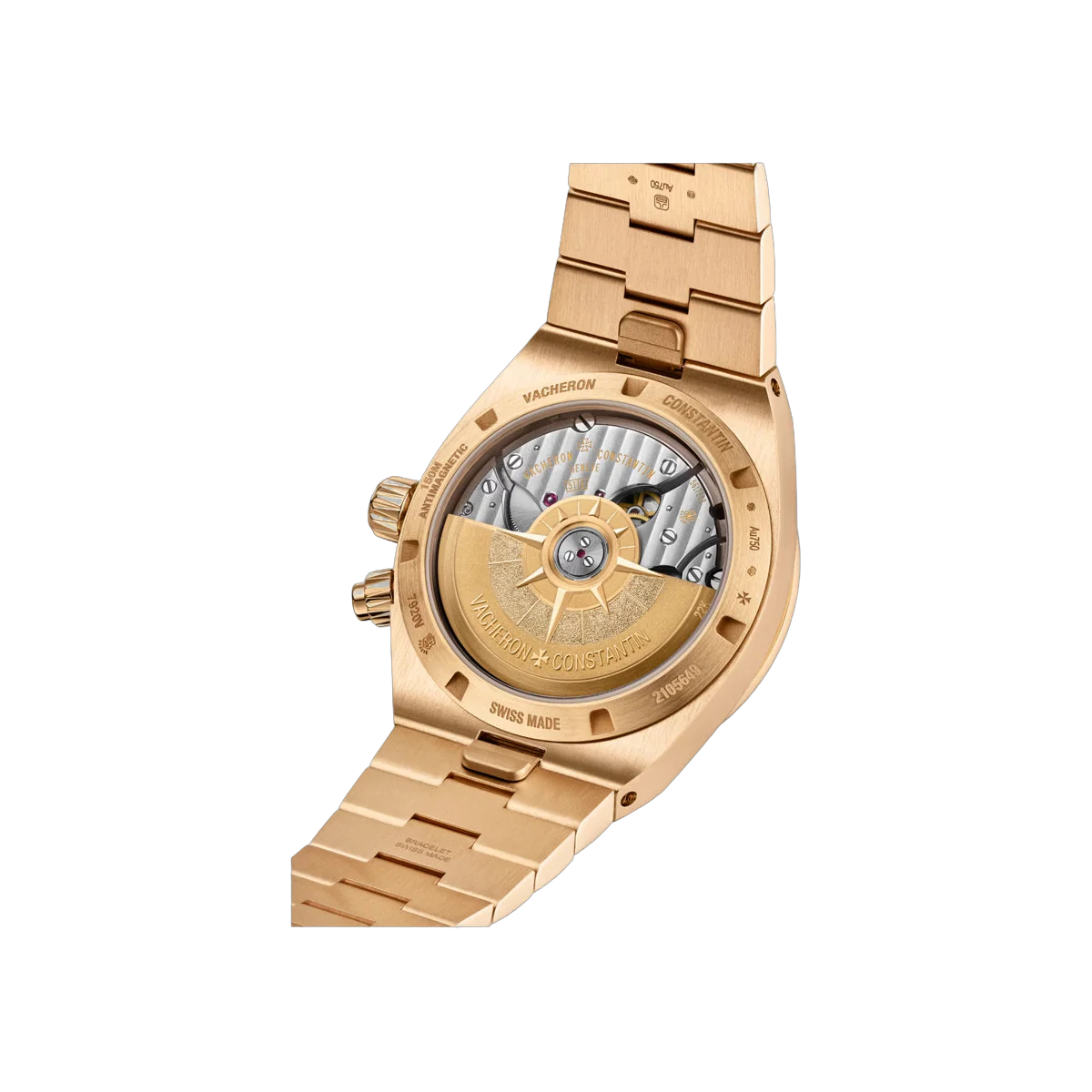 Vacheron Constantin Overseas 7920V/210R-B965 Roségold Dual Time 41mm Herrenuhr mit grünem Zifferblatt