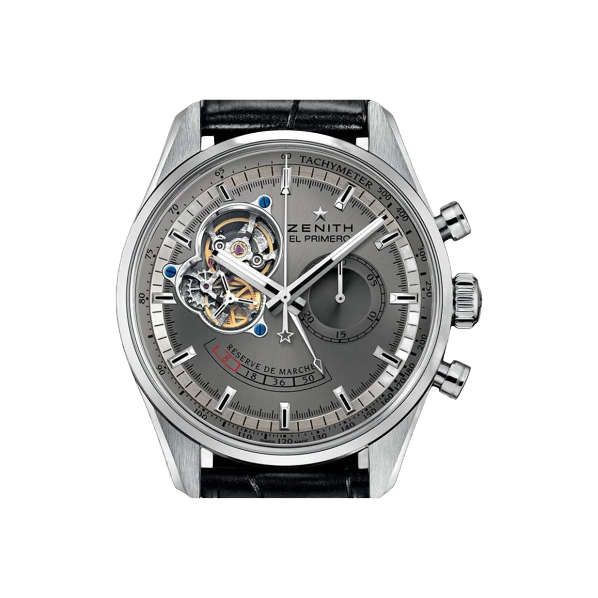 Zenith Chronomaster 40.2082.4021/91.C496 El Primero Open Heart Power Reserve Grey Dial – additional product photo 3
