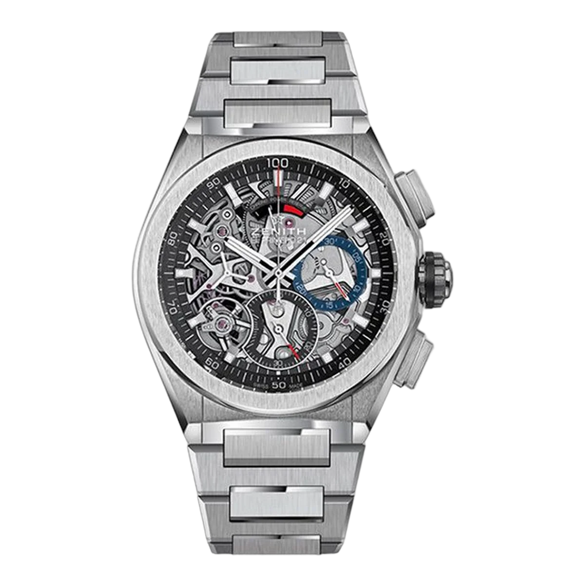 Zenith Defy El Primero 21 95.9000.9004/78.M9000 44Mm Titanium Skeleton M Men's Watch