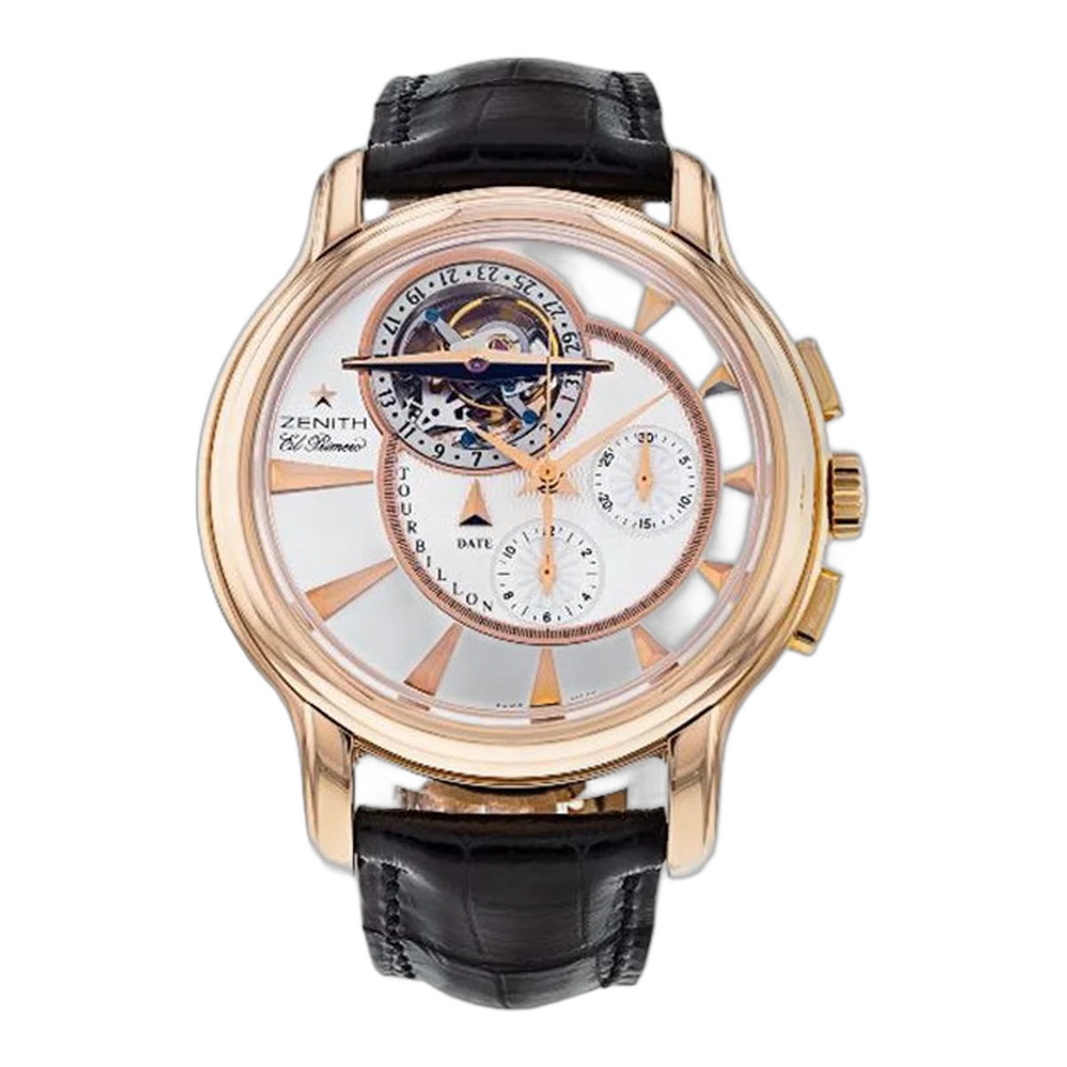 Zenith El Primero Grande Chronomaster Xxt Tourbillon Mens Watch Ref. 18.1260.4005/01.C505