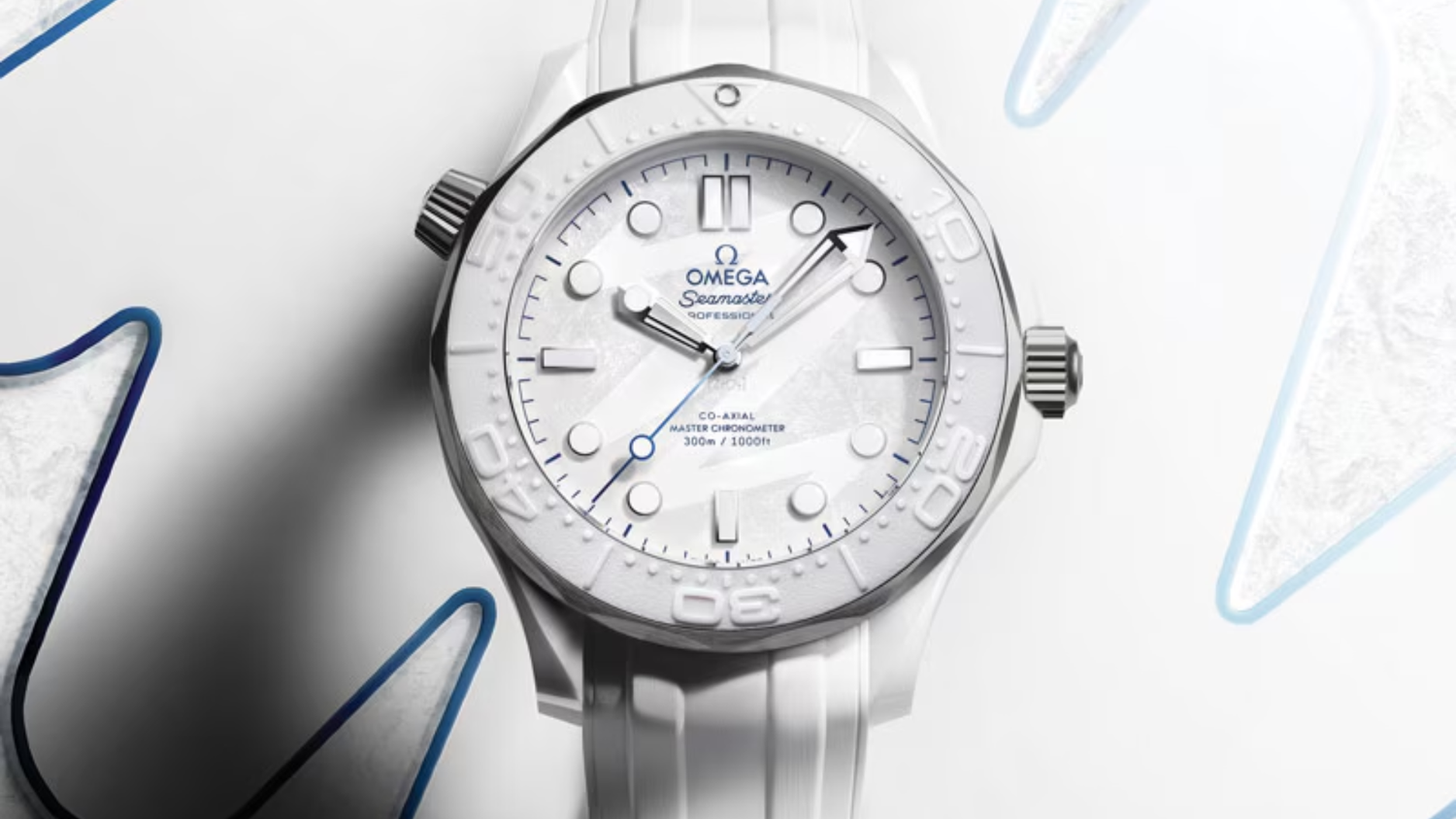 Introducing Omega Releases: A White Ceramic Seamaster 300M For Milano Cortina 2026