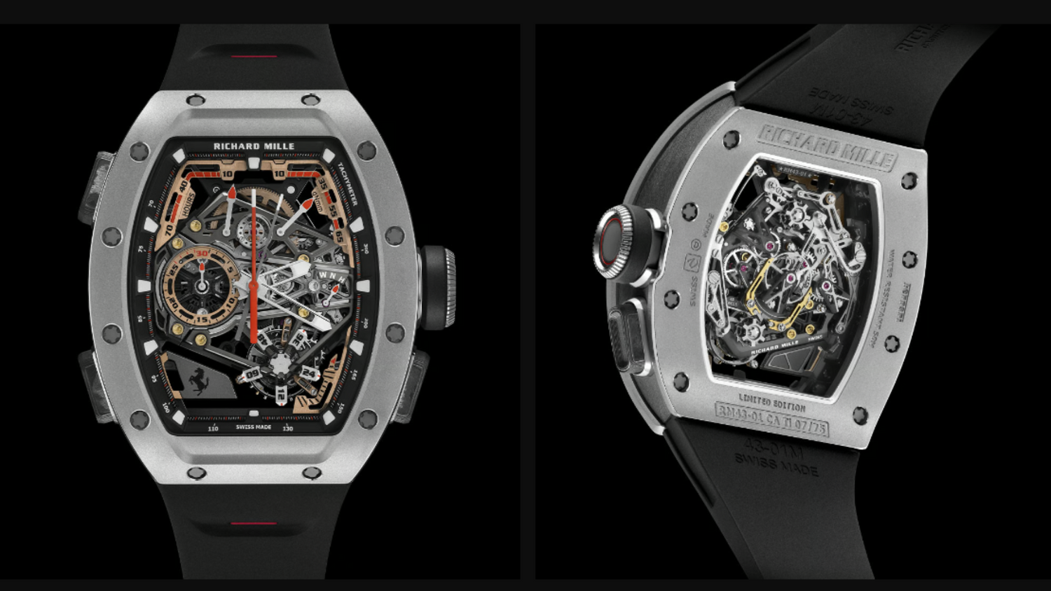 Richard Mille RM 43-01 Tourbillon Split-Seconds Chronograph Ferrari: Where Precision Meets Performance
