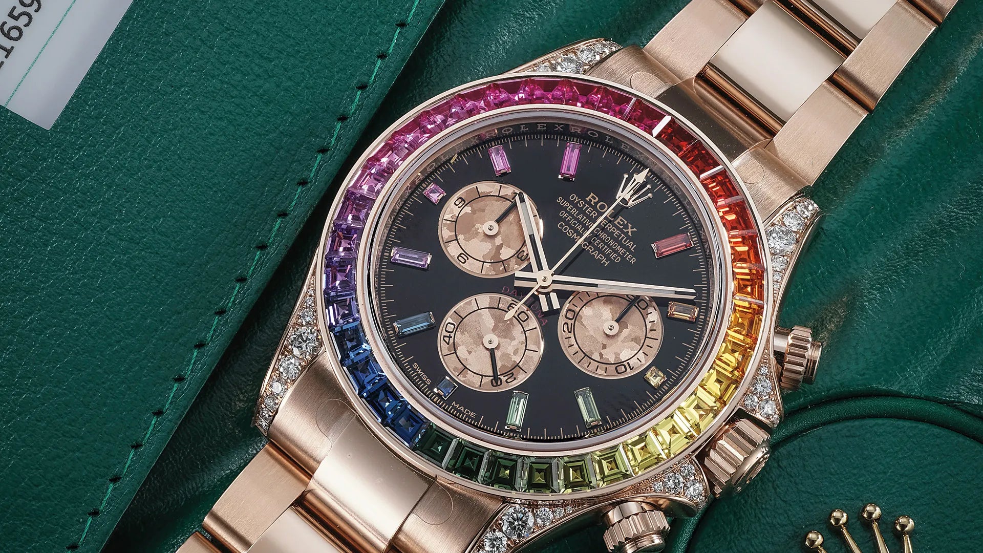 The First Rolex Daytona "Rainbow"