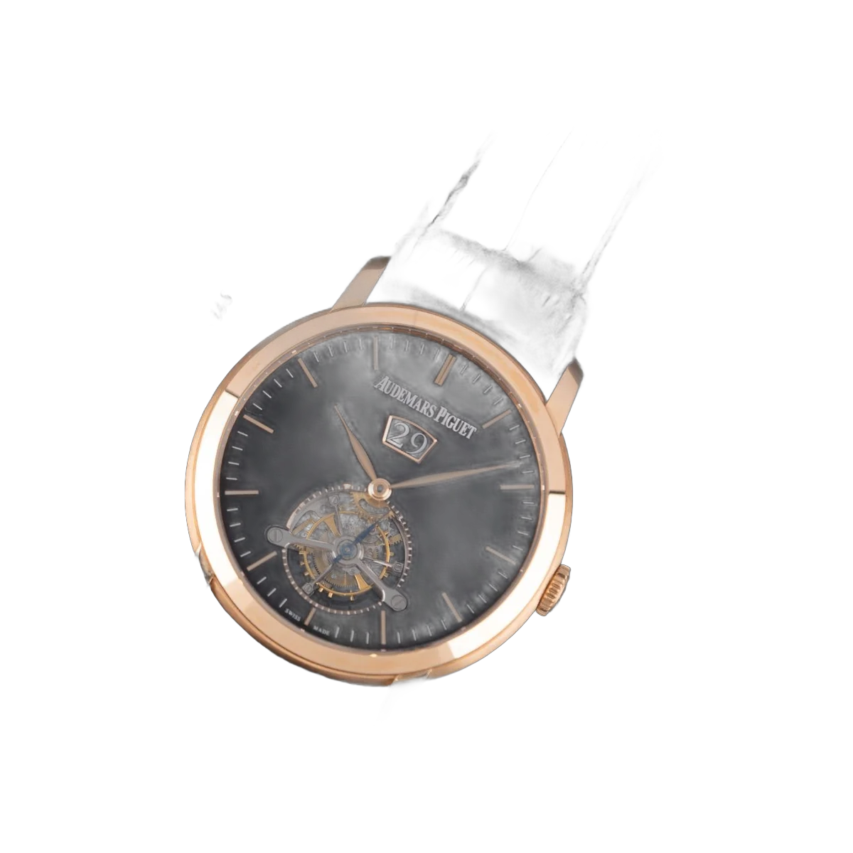 爱彼 Jules Audemars 26559OR.OO.D002CR.01 Tourbillon Grande Date 玫瑰金/黑色