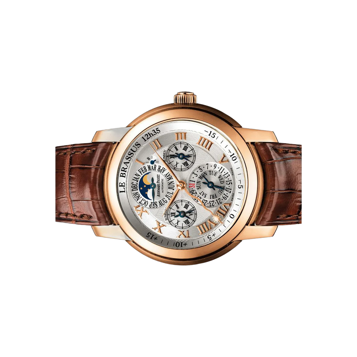 Audemars Piguet Jules Audemars Equation Of Time 26003OR.OO.D088CR.01 18Kt Rose Gold 43Mm Silver Dial Men's Watch