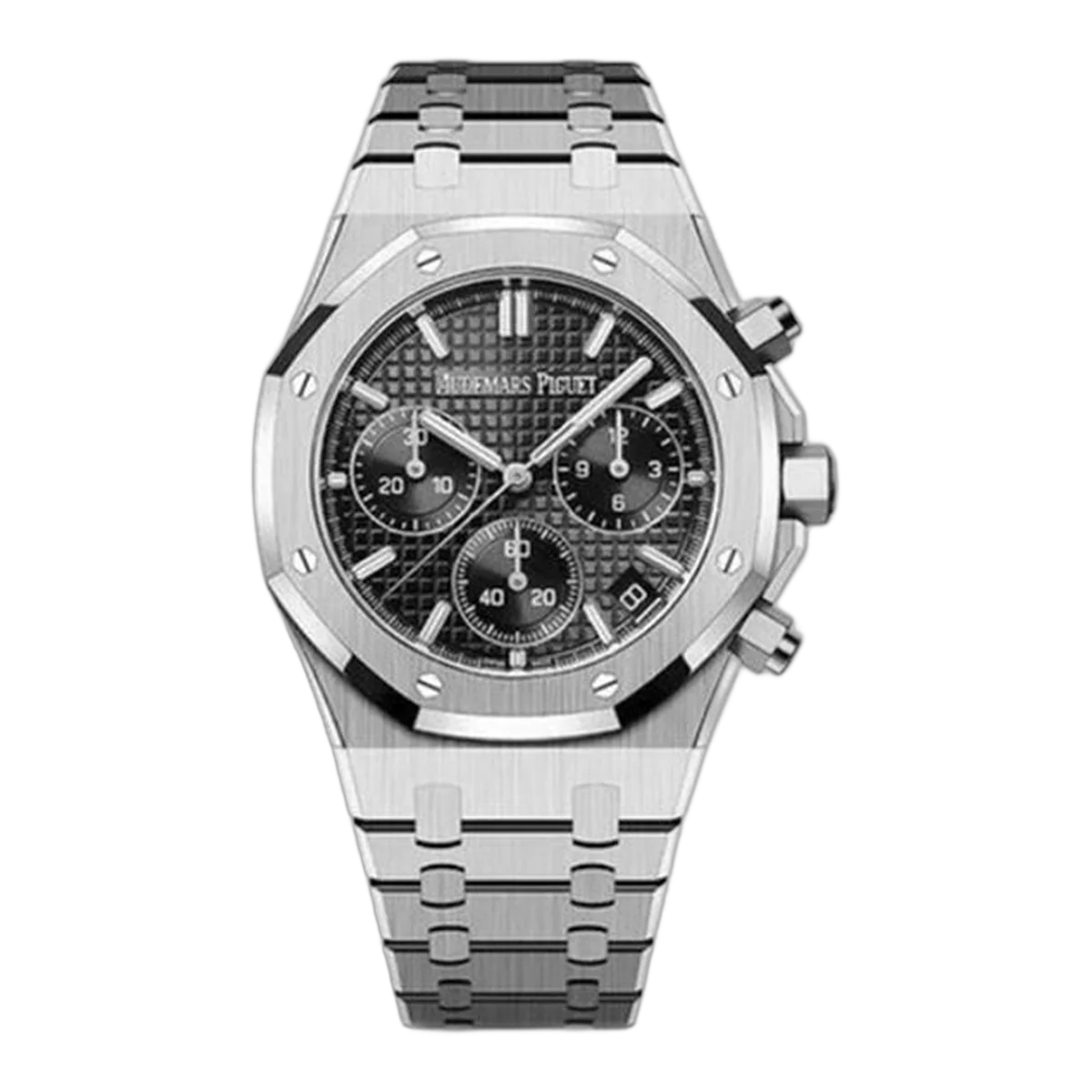 Audemars Piguet Royal Oak 26240ST.OO.1320ST.02 Automatischer Chronograph „50. Jubiläum“ 41 mm Herrenuhr aus Edelstahl