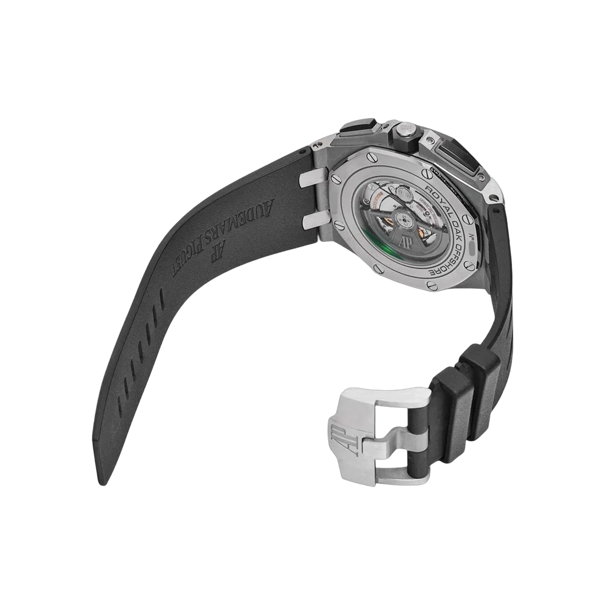 Audemars Piguet Royal Oak 26400SO.OO.A002CA.01 Offshore Chronograph Herrenuhr mit silberfarbenem Zifferblatt 44mm