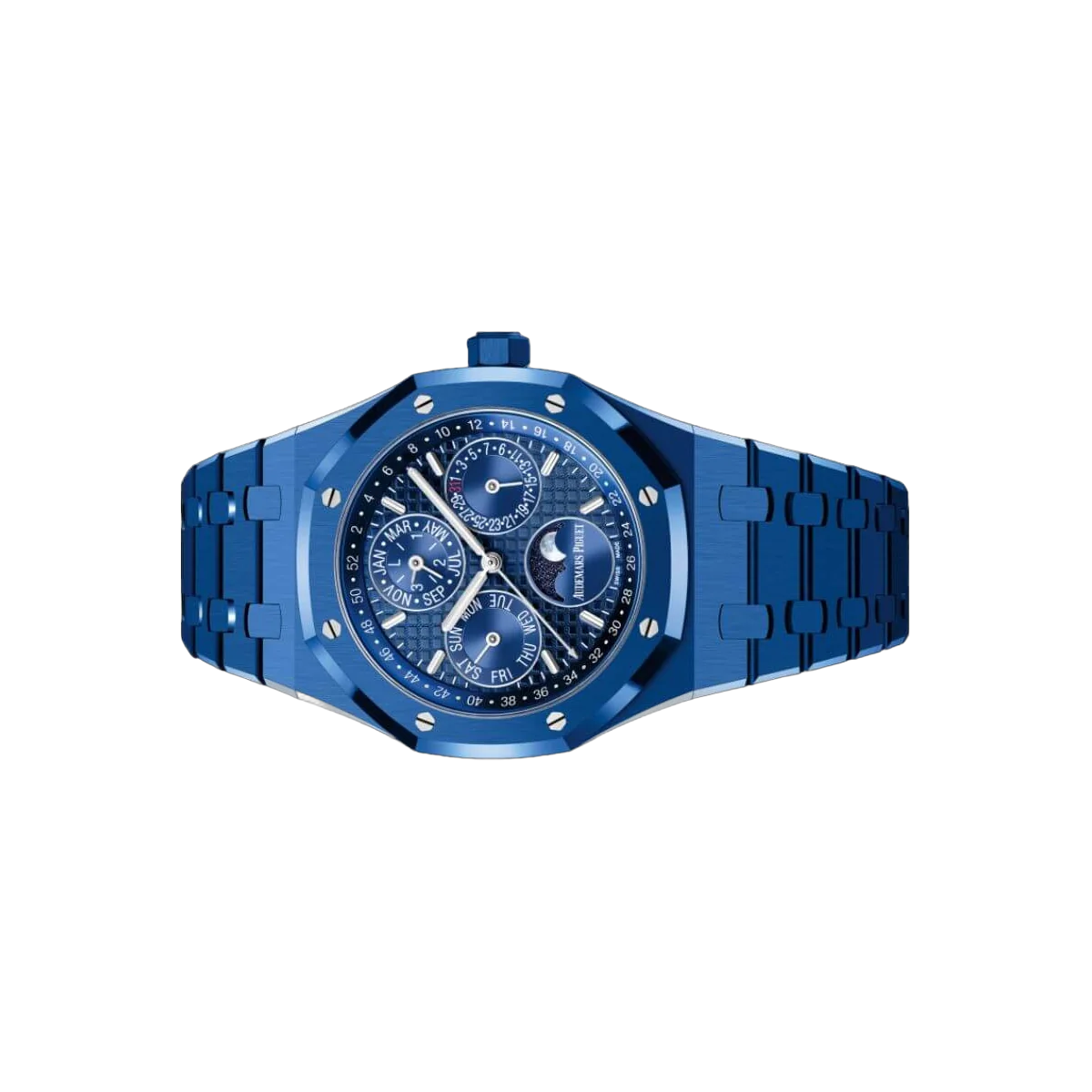 Audemars Piguet Royal Oak 26579CS.OO.1225CS.01 Perpetual Calendar Blue Dial