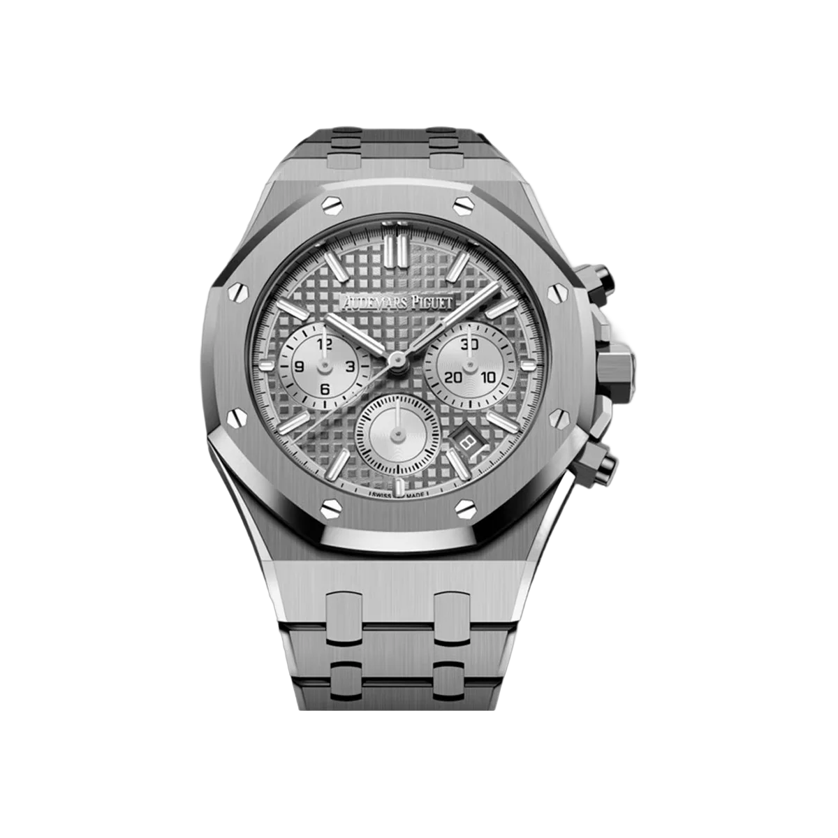 Audemars Piguet Royal Oak 26715ST.OO.1356ST.02 Stainless Steel 38mm Gray Dial Unisex Watch