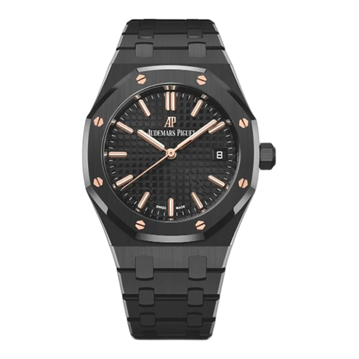 Audemars Piguet Royal Oak 77350CE.OO.1266CE.01.A Automatik „50. Jubiläum“ 34 mm Keramik