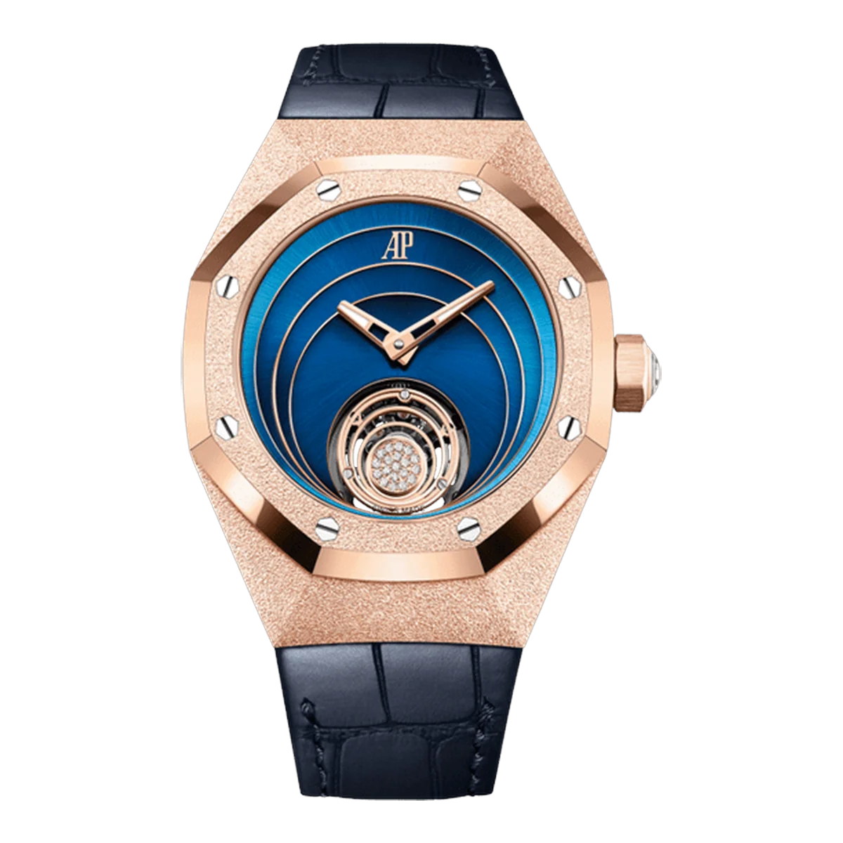 Audemars Piguet Royal Oak Concept Frosted Gold Flying Tourbillon Damenuhr 38,5 mm