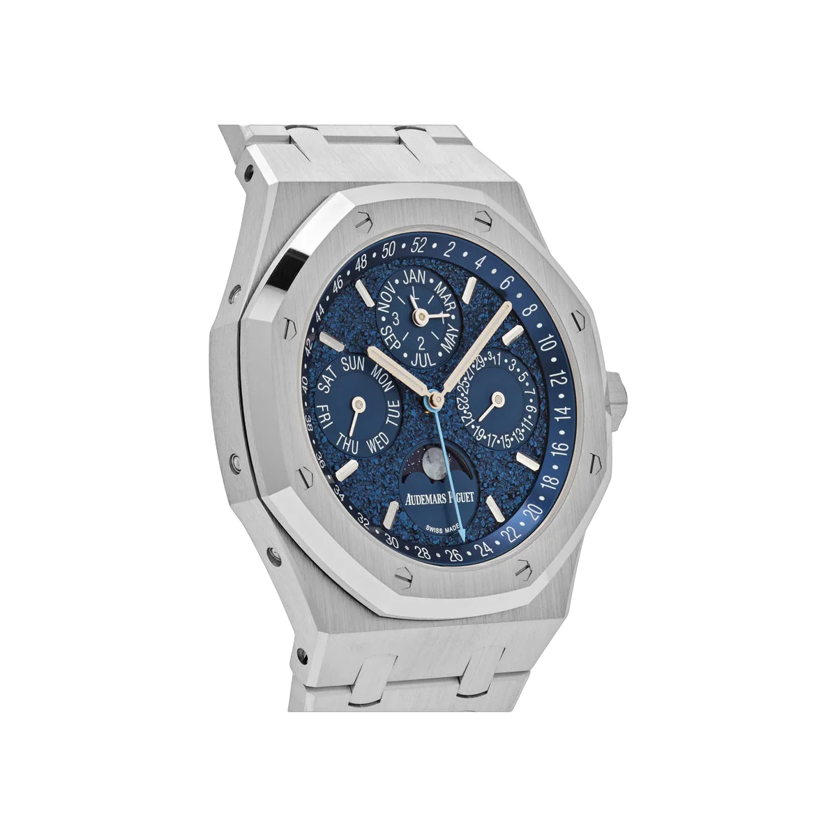 Audemars Piguet Royal Oak John Mayer 26574BC.OO.1220BC.02 Perpetual Calendar Blue Crystal Sky Dial 41mm Men's Watch