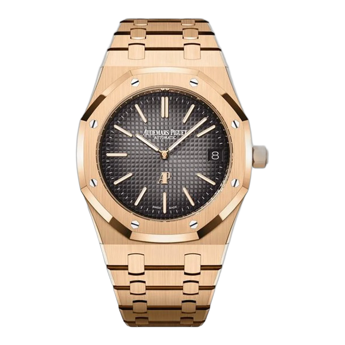 Audemars Piguet Royal Oak Jumbo 16202OR.OO.1240OR.01 Extra-Thin 50. Jubiläum 39mm Roségold