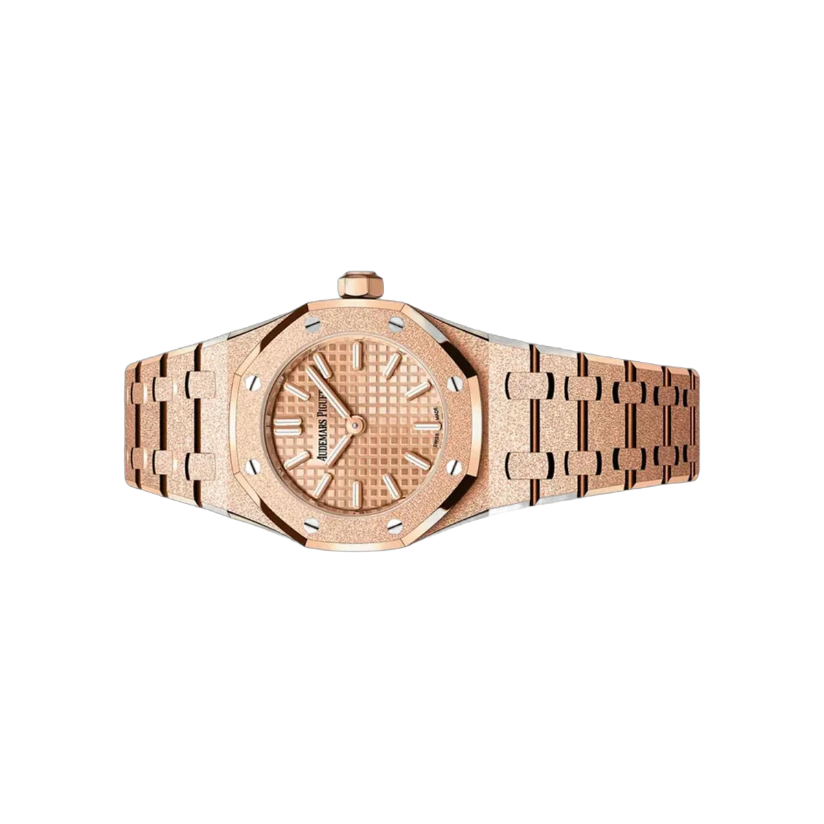 Audemars Piguet Royal Oak Mini 67630OR.GG.1312OR.01 Frosted Roségold 23mm Damenuhr