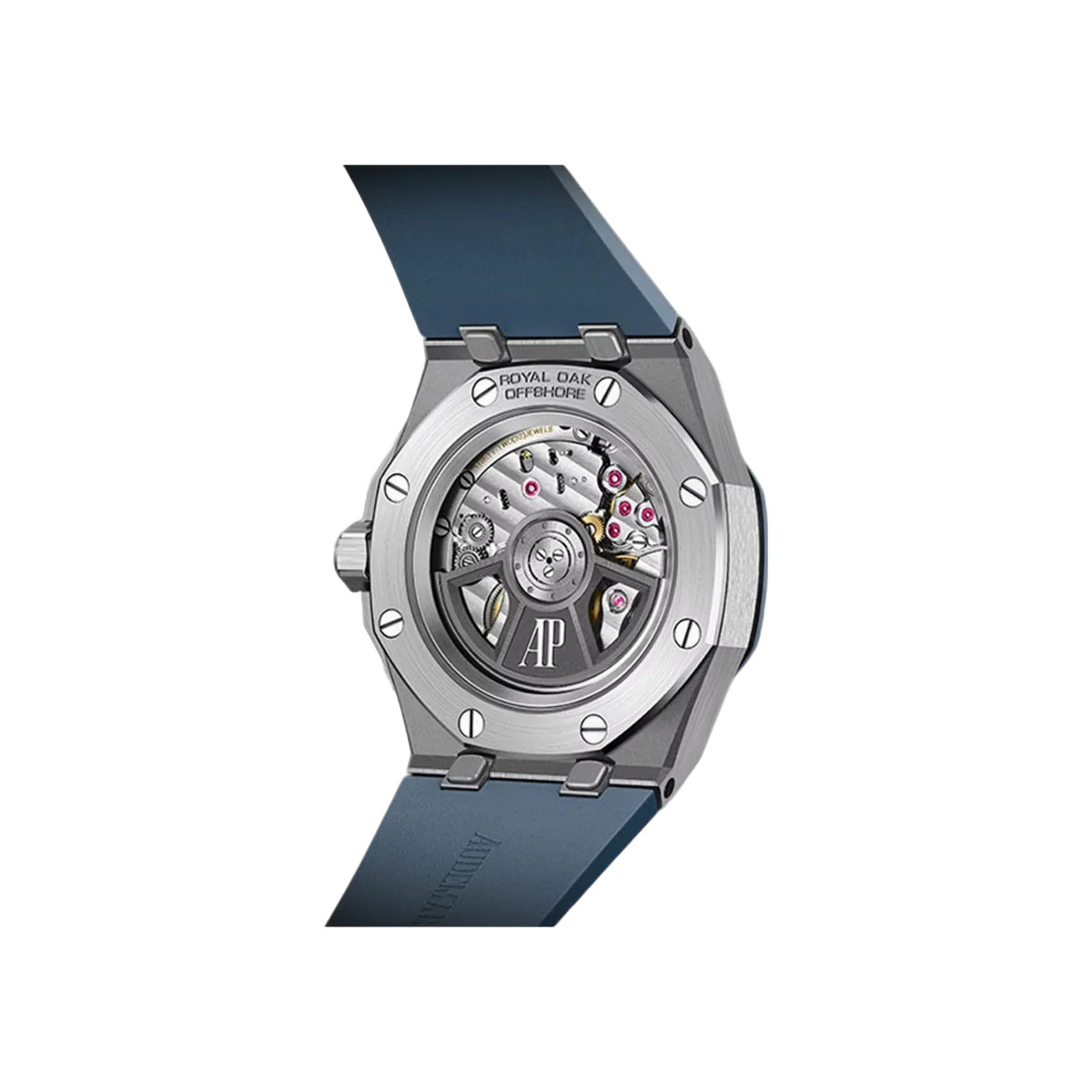 Audemars Piguet Royal Oak Offshore 15605SK.OO.A350CA.01 Stainless Steel 43mm Smoked Blue Dial Men's Watch