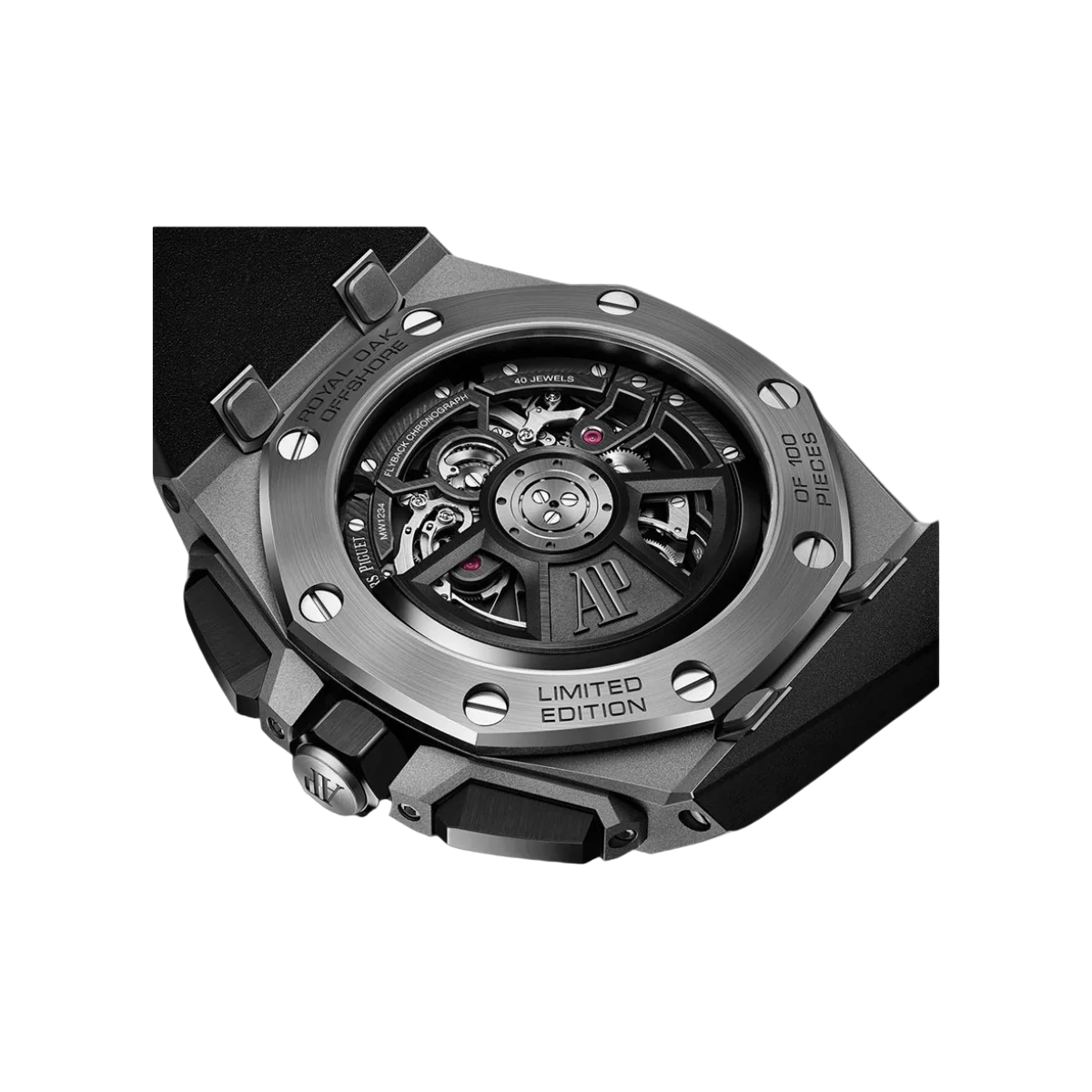 Audemars Piguet Royal Oak Offshore 26622TI.GG.D002CA.01 Automatischer Chronograph Limited Edition 43mm Skelettzifferblatt Herrenuhr