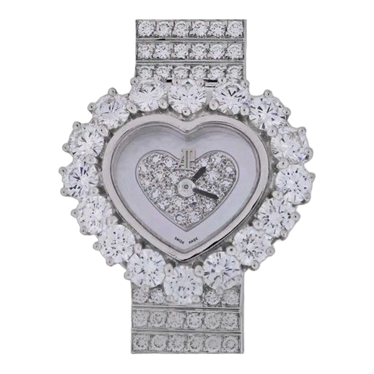 Audemars Piguet Vintage 67369Bc Diamond Heart White Gold Ladies Watch