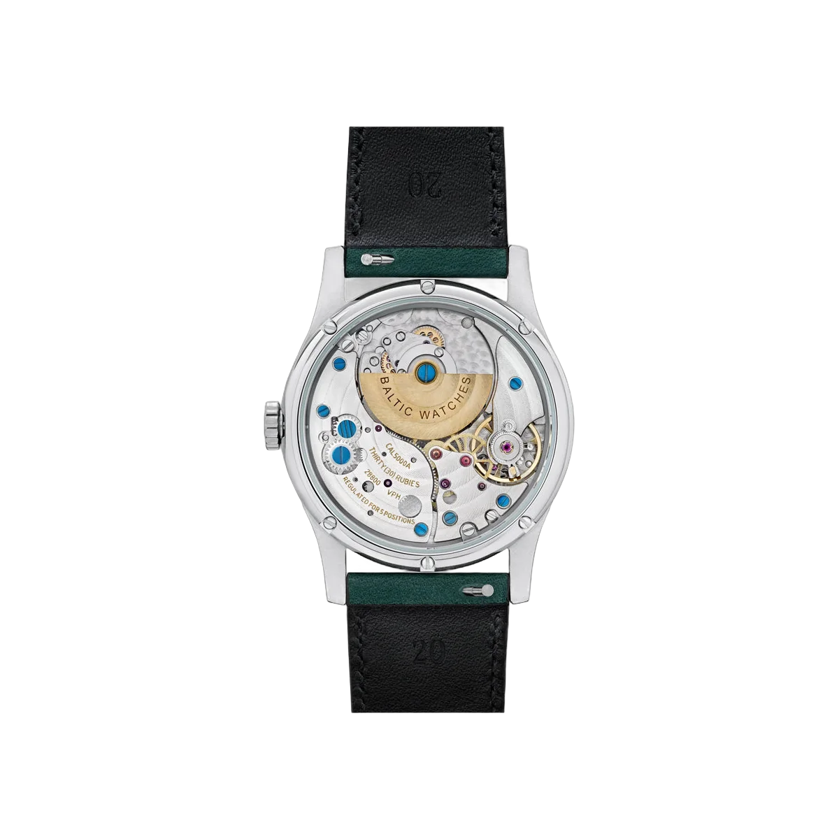 Baltic Micro Rotor MR01 Automatic Stainless Steel 36mm Salmon Dial Unisex Watch