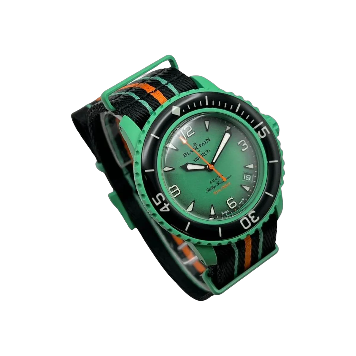 Blancpain x Swatch Indian Ocean SO35I100 Scuba Fifty Fathoms Kollektion