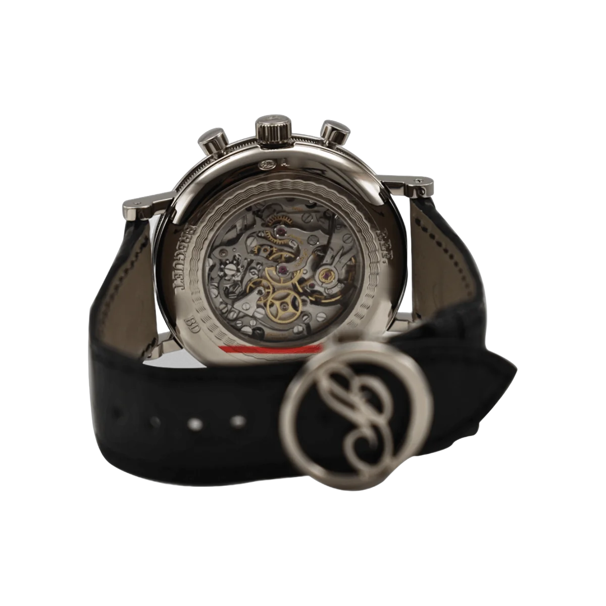 Breguet Classique Chronograph 5287BB/92/9ZU ذهب أبيض ميناء أسود