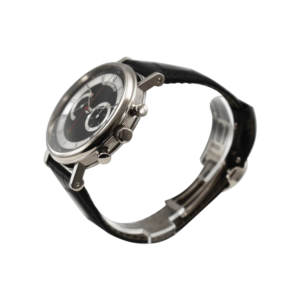 Breguet Classique Chronograph 5287BB/92/9ZU ذهب أبيض ميناء أسود