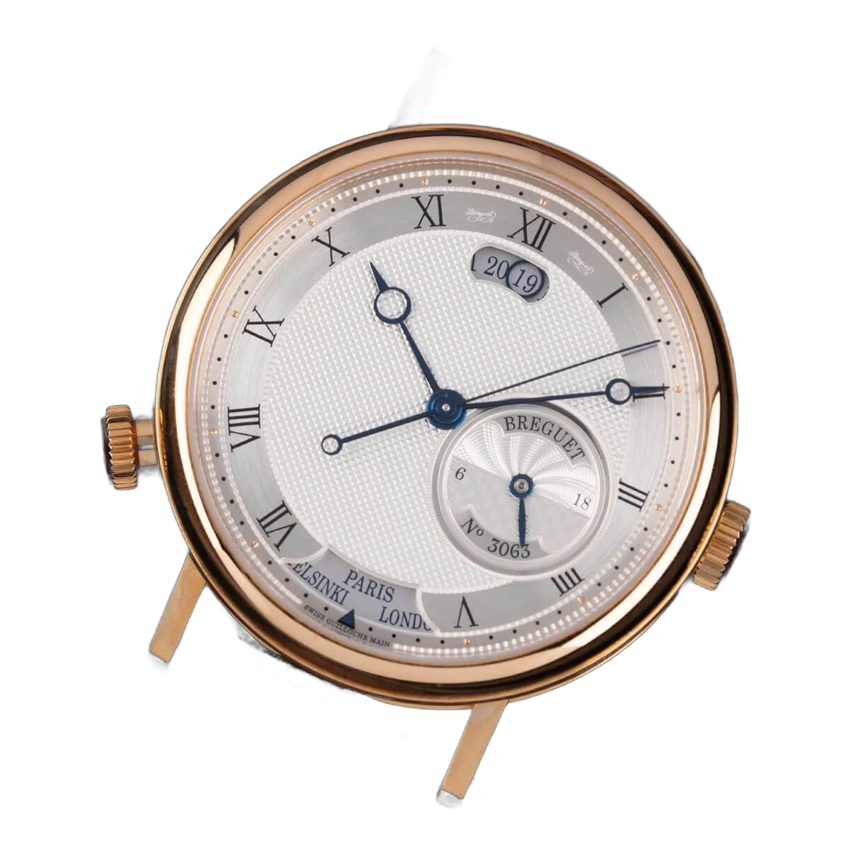 Breguet Classique Hora Mundi 5727BR/12/9ZU 18K Rose Gold Silver Dial