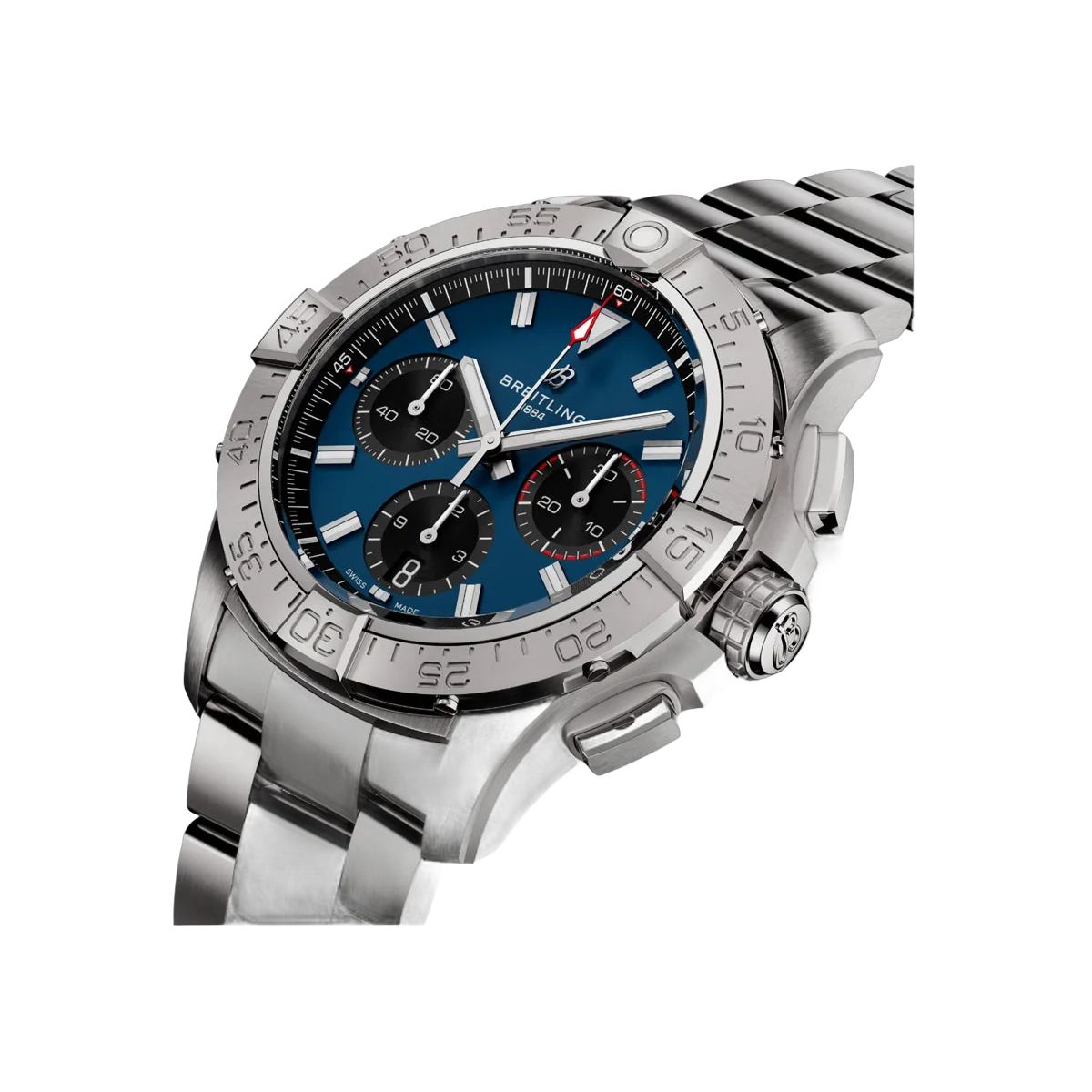 Breitling Avenger B01 AB0146101C1A1 Stainless Steel 42mm Blue Dial Men's Watch