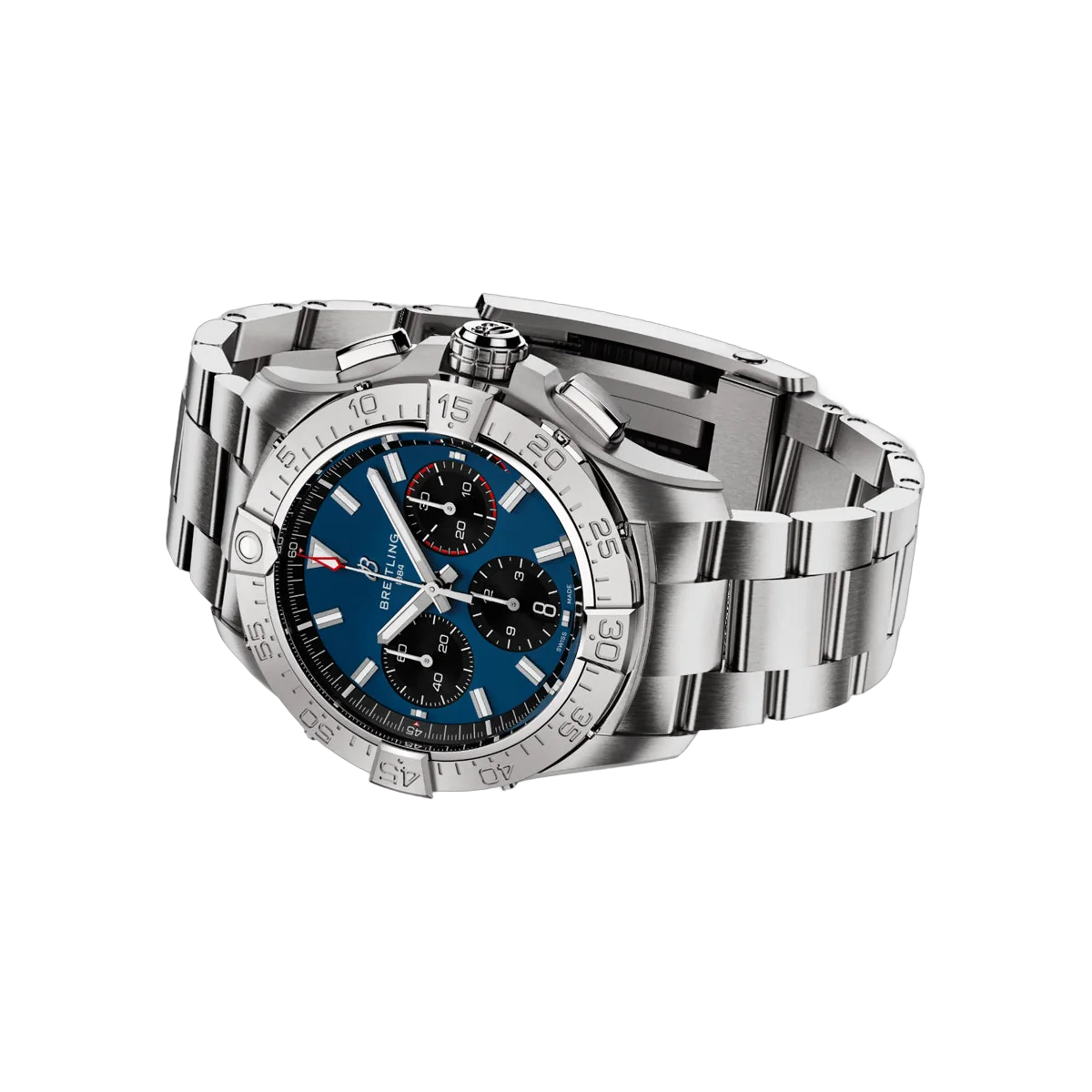Breitling Avenger B01 AB0146101C1A1 Stainless Steel 42mm Blue Dial Men's Watch