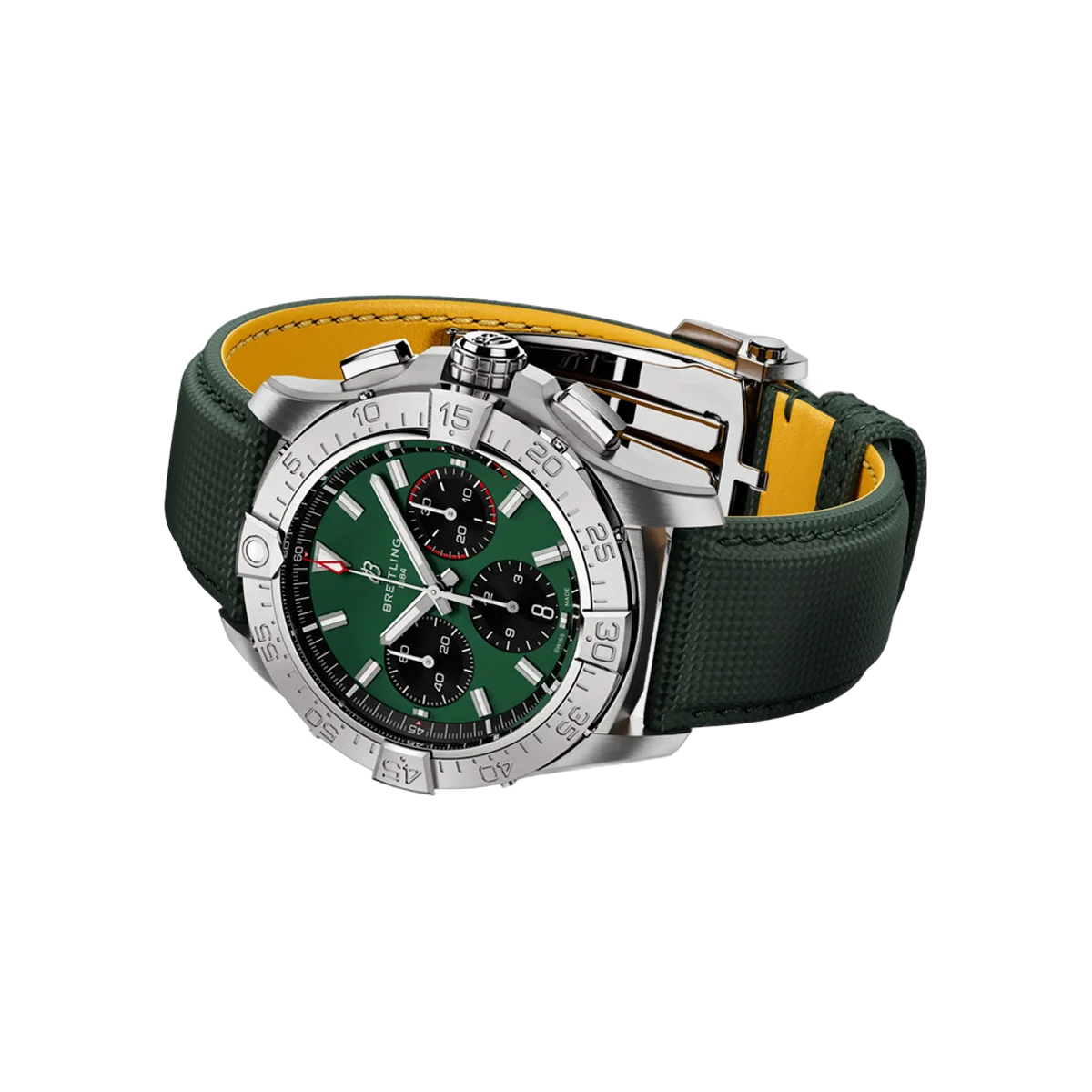 Breitling Avenger B01 AB0146101L1X1 Stainless Steel 42mm Green Dial Men's Watch