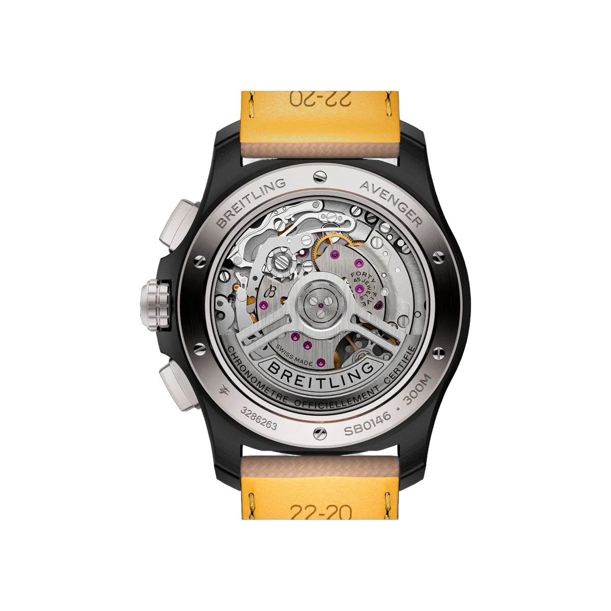 Breitling Avenger B01 SB0146101B1X1 Chronograph Night Mission Keramik 42mm Schwarzes Zifferblatt Herrenuhr