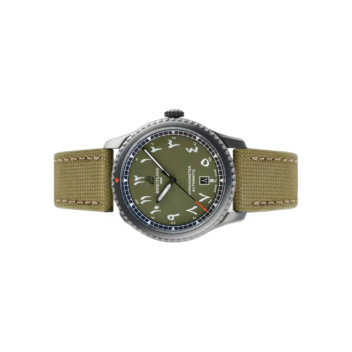 Breitling Aviator 8 M173153A1L1X2 Automatic Middle East Limited Edition 41mm Green Dial Men's Watch