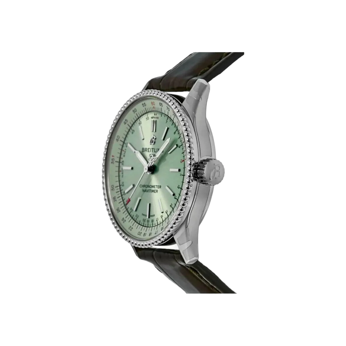 百年灵 Navitimer A17395361L1P2 自动上链绿色表盘