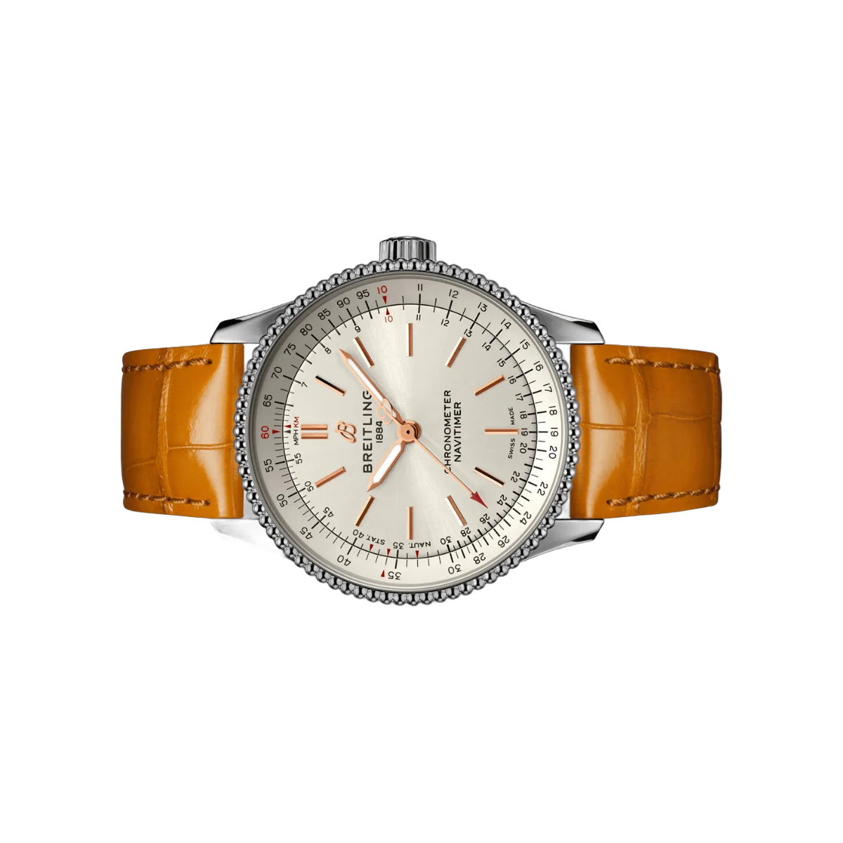 Breitling Navitimer A17395F41G1P3 Automatic Stainless Steel Case Silver Dial